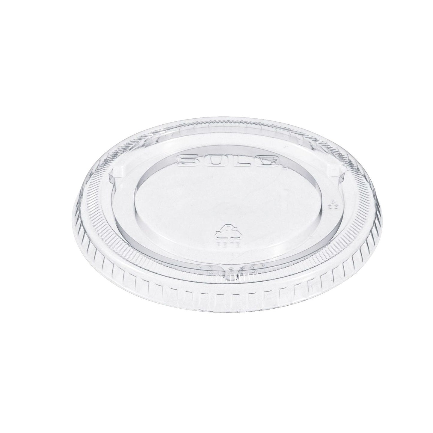 SOLO® Non-Vented Cup Lids, Fits 9 oz to 22 oz Cold Cups, Plastic, Clear, 1,000/Carton