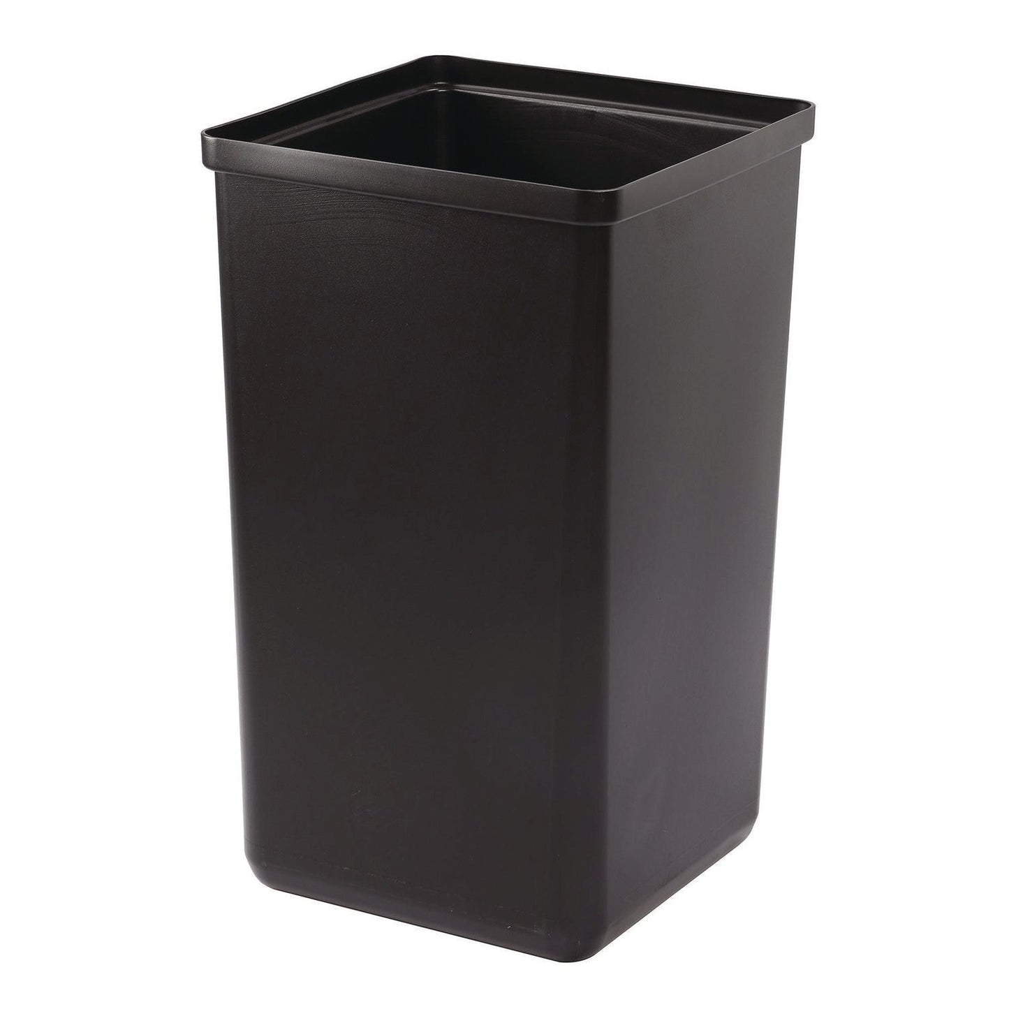 Alpine Industries 29 Gallon Trash/Recycling Cans, Steel, Green Compost Can with Mixed Lid, Black Trash Can with Square Lid