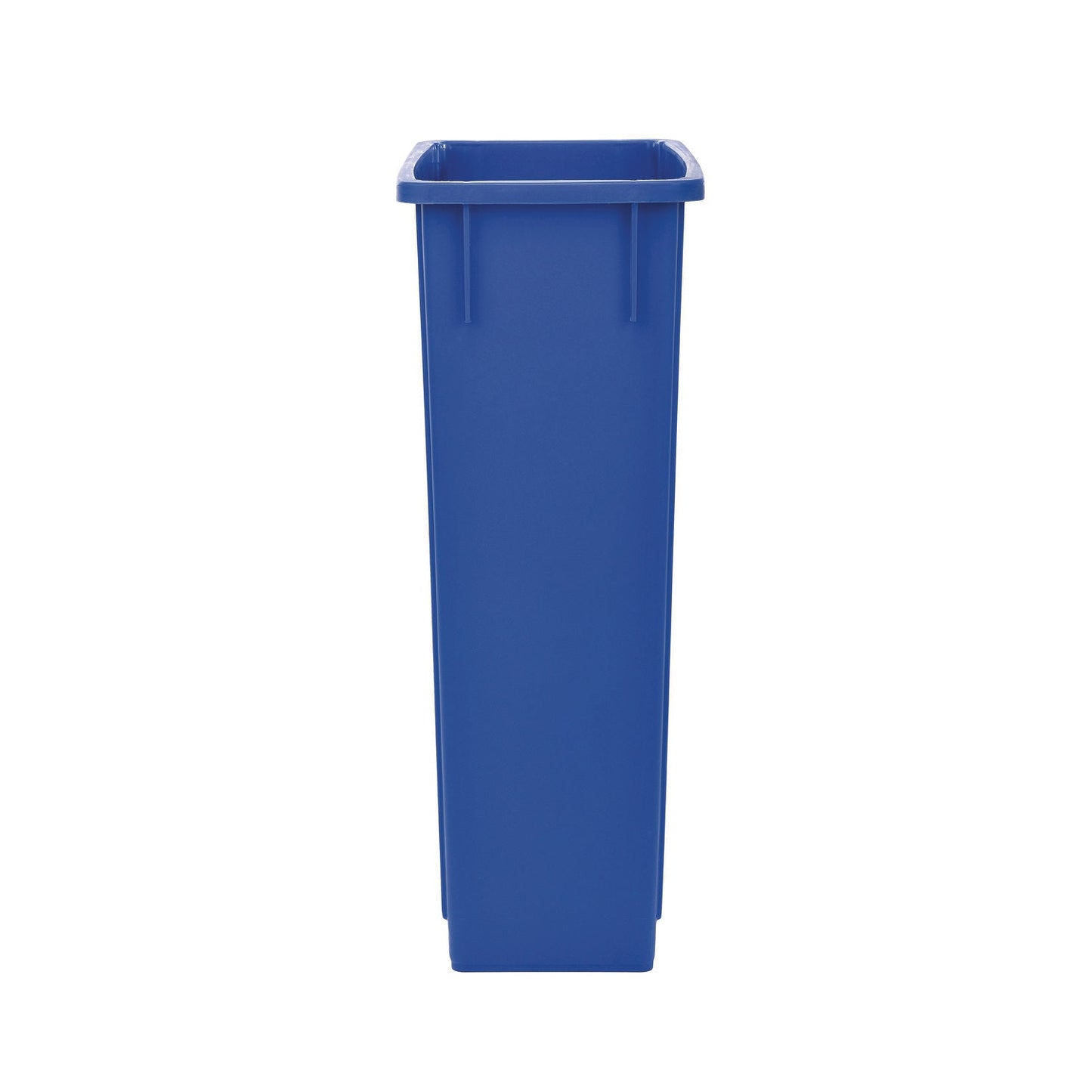 Alpine Industries Slim 23 Gallon Recycling Bin, Plastic, Blue