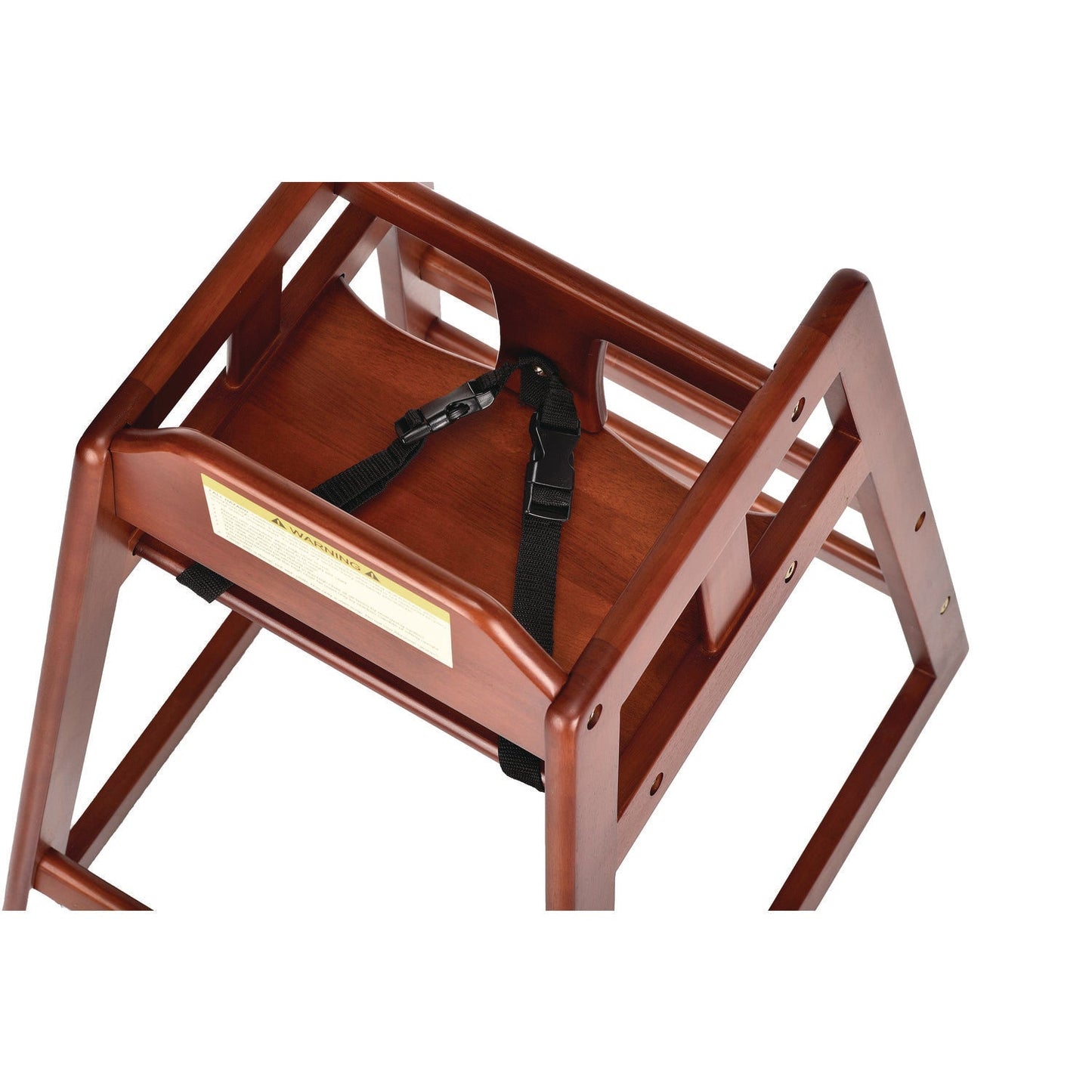 Alpine Industries Wooden Stackable High Chair, Supports up to 50 lbs, 29.02" h, Mahogany, 2/Pack