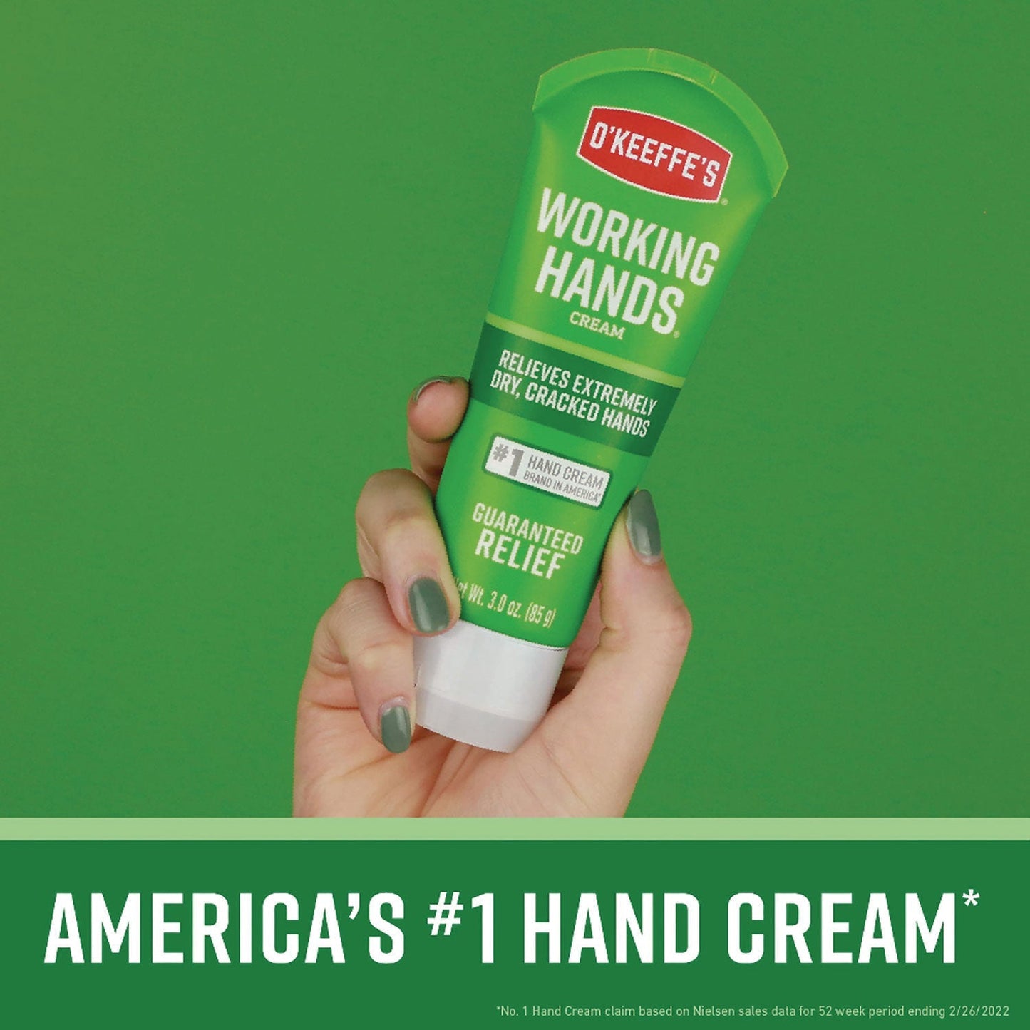 O'Keeffe's® Working Hands Cream, 3 oz Tube, Unscented
