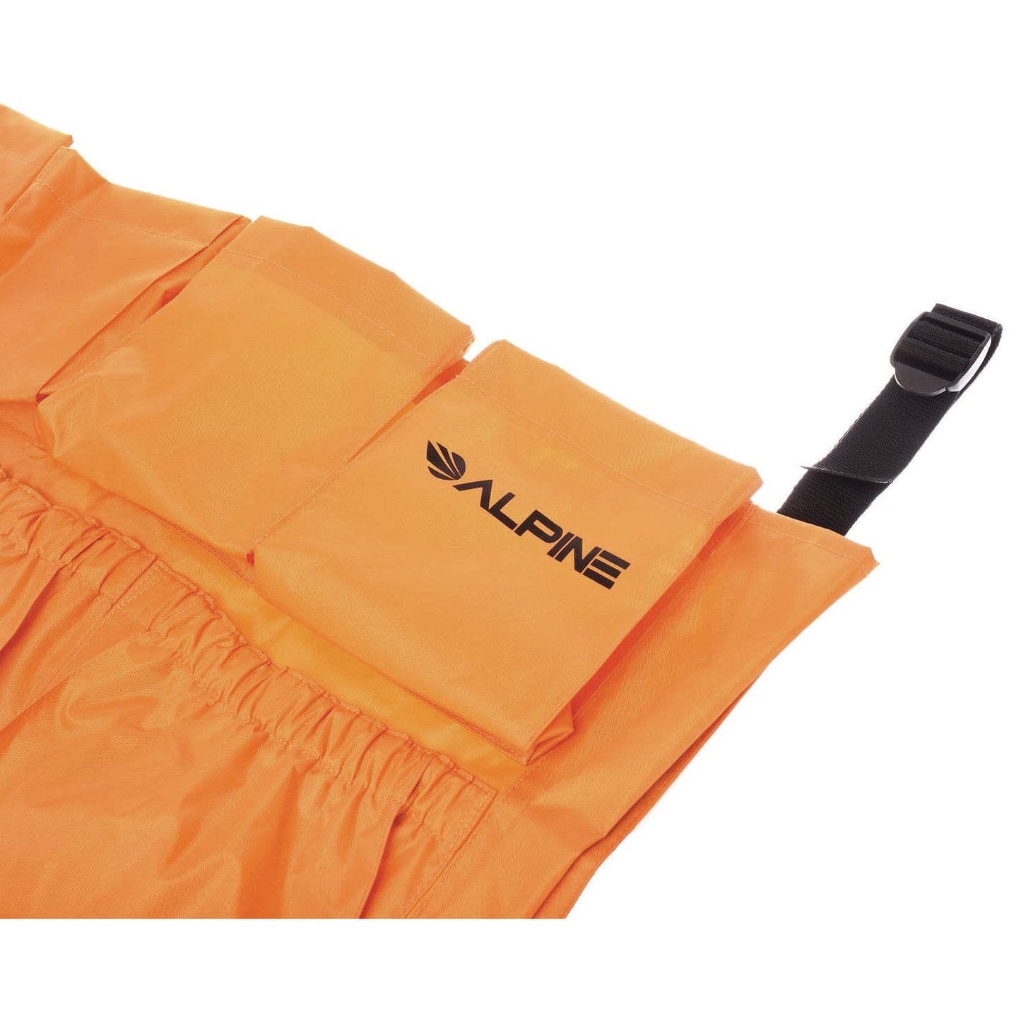 Alpine Industries 12-Pocket Trash Can Caddy Bag, 12 Compartments, Orange