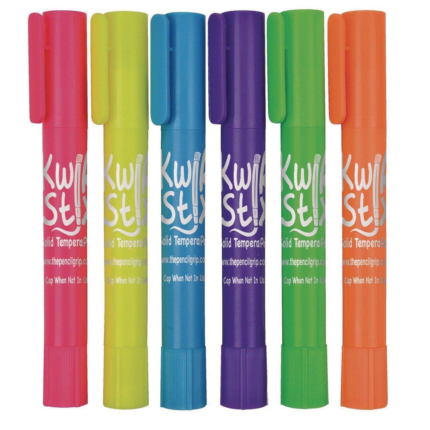 TPG Creations™ Thin Stix Tempera Paint Set, 12 Assorted Metallic Colors, 24/Set, 6 Sets/Carton