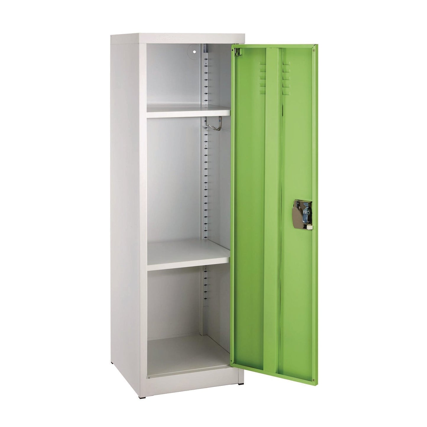 AdirOffice Steel Storage Locker, 1 Compartment, 15 x 15 x 48, Green