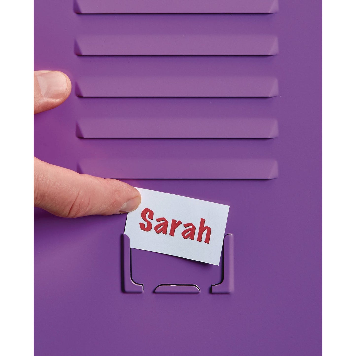 AdirOffice Steel Storage Locker, 1 Compartment, 15 x 15 x 48, Purple
