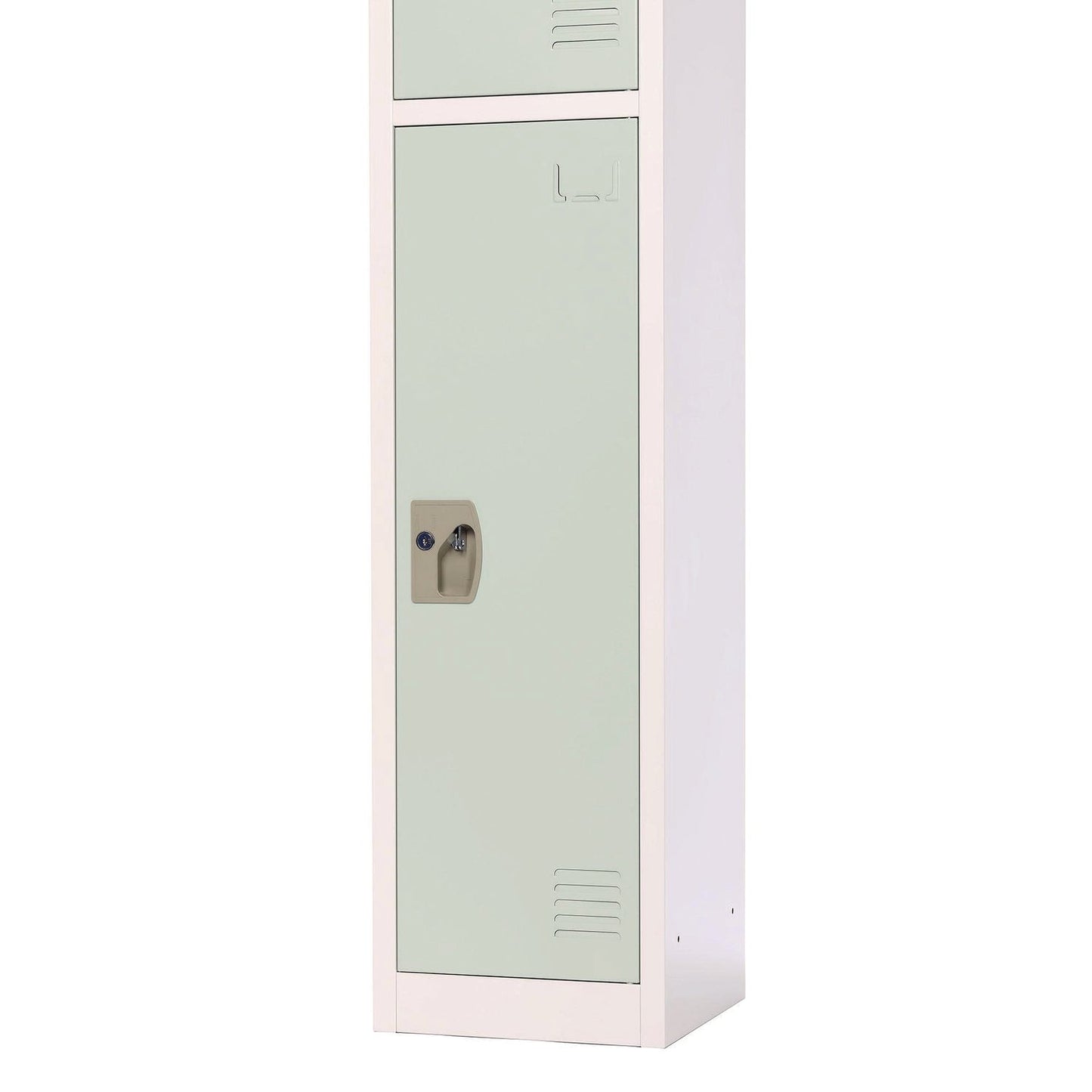 AdirOffice Steel Storage Locker, 1 Compartment, 12 x 12 x 72, Misty Green