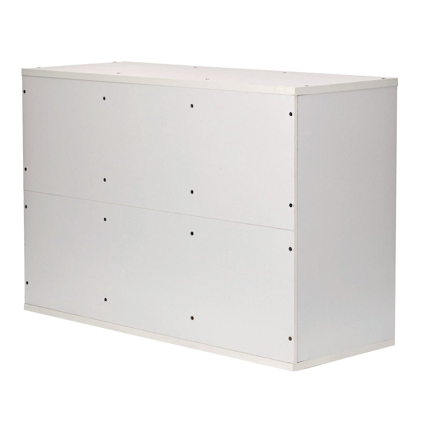AdirOffice Wooden 27 Compartment Literature Organizer, 27 Sections, Letter Size, 31.49 x 11.81 x 21.65, White
