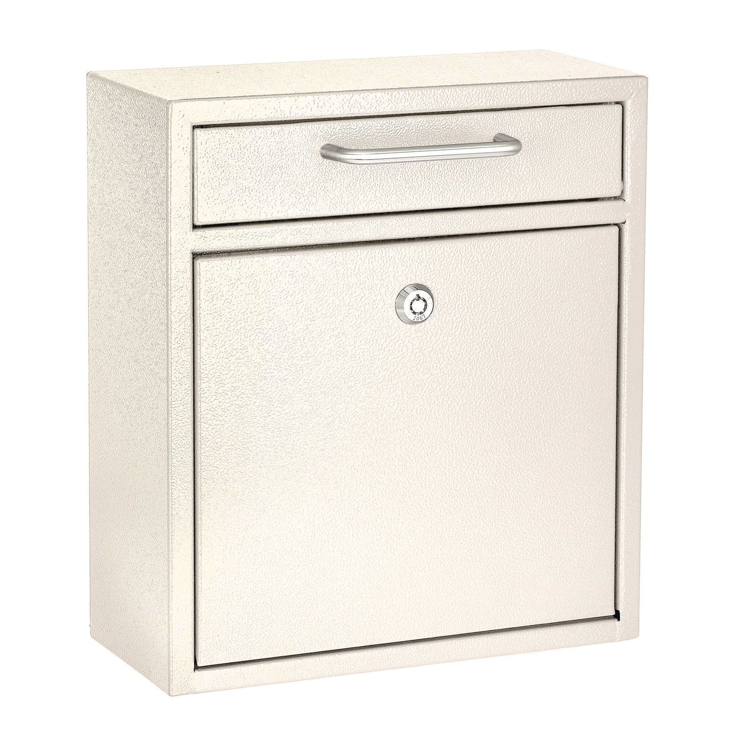 AdirOffice Medium Ultimate Wall Mounted Mail Box, 10.4 x 4.5 x 12, White