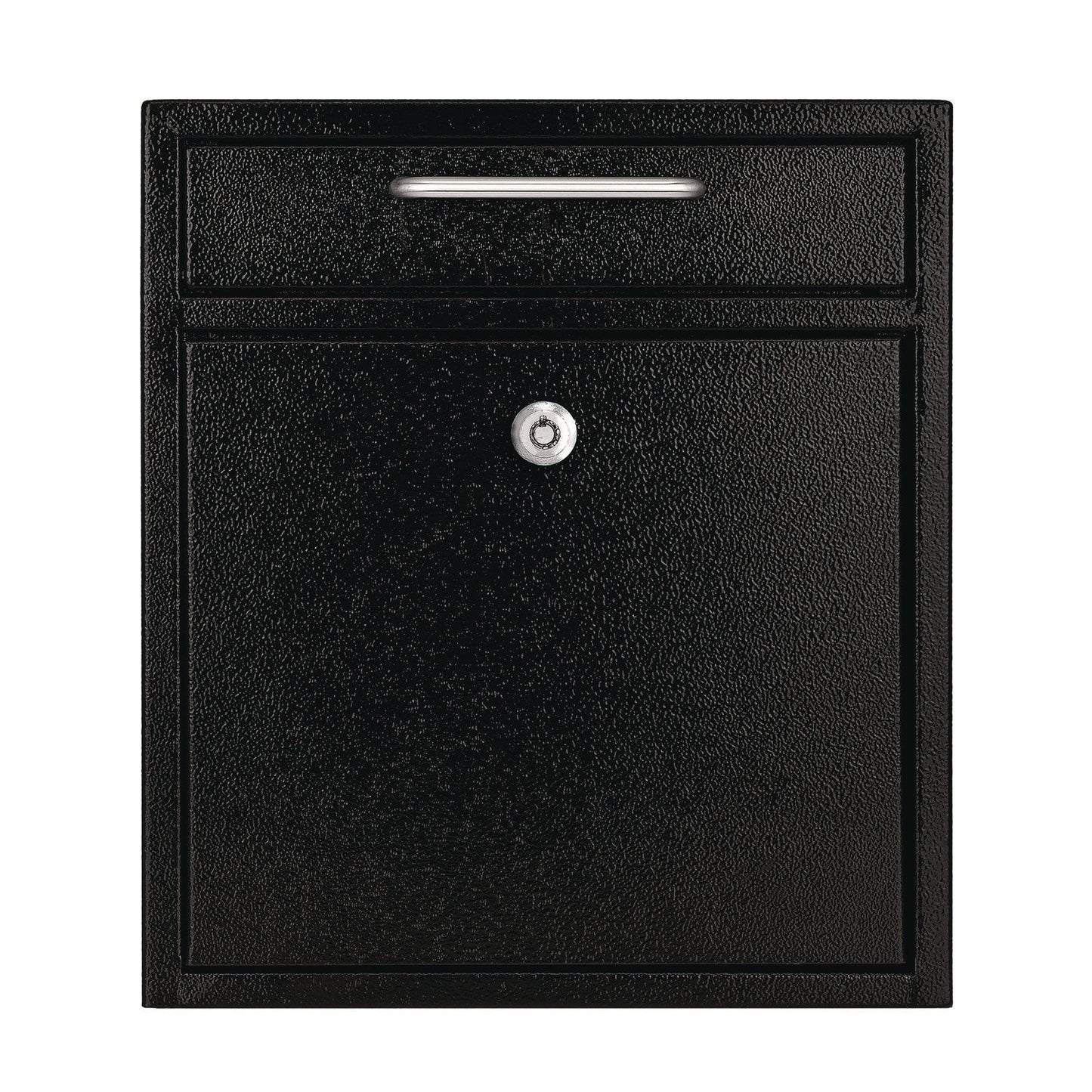 AdirOffice Medium Ultimate Wall Mounted Mail Box, 10.4 x 4.5 x 12, Black