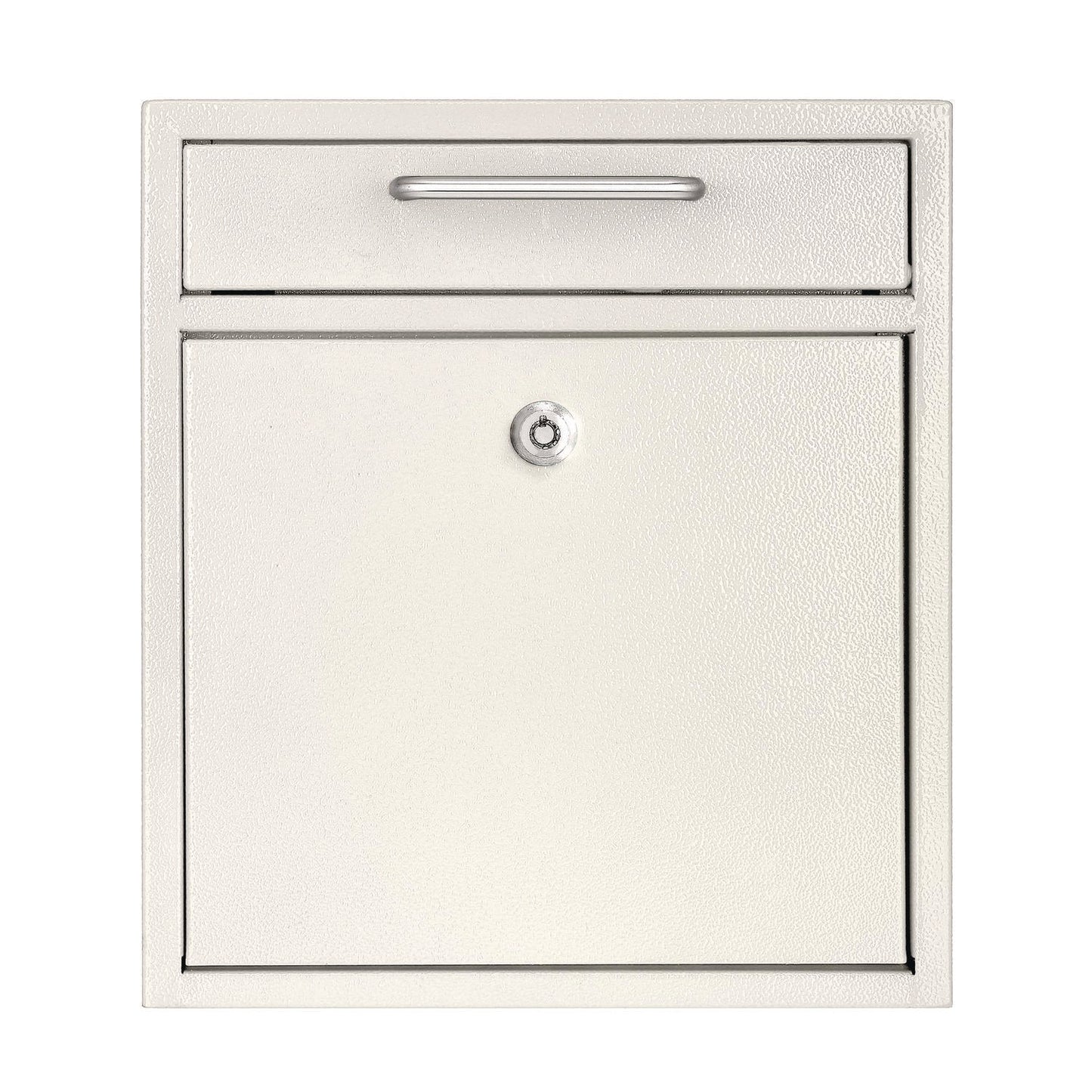 AdirOffice Medium Ultimate Wall Mounted Mail Box, 10.4 x 4.5 x 12, White