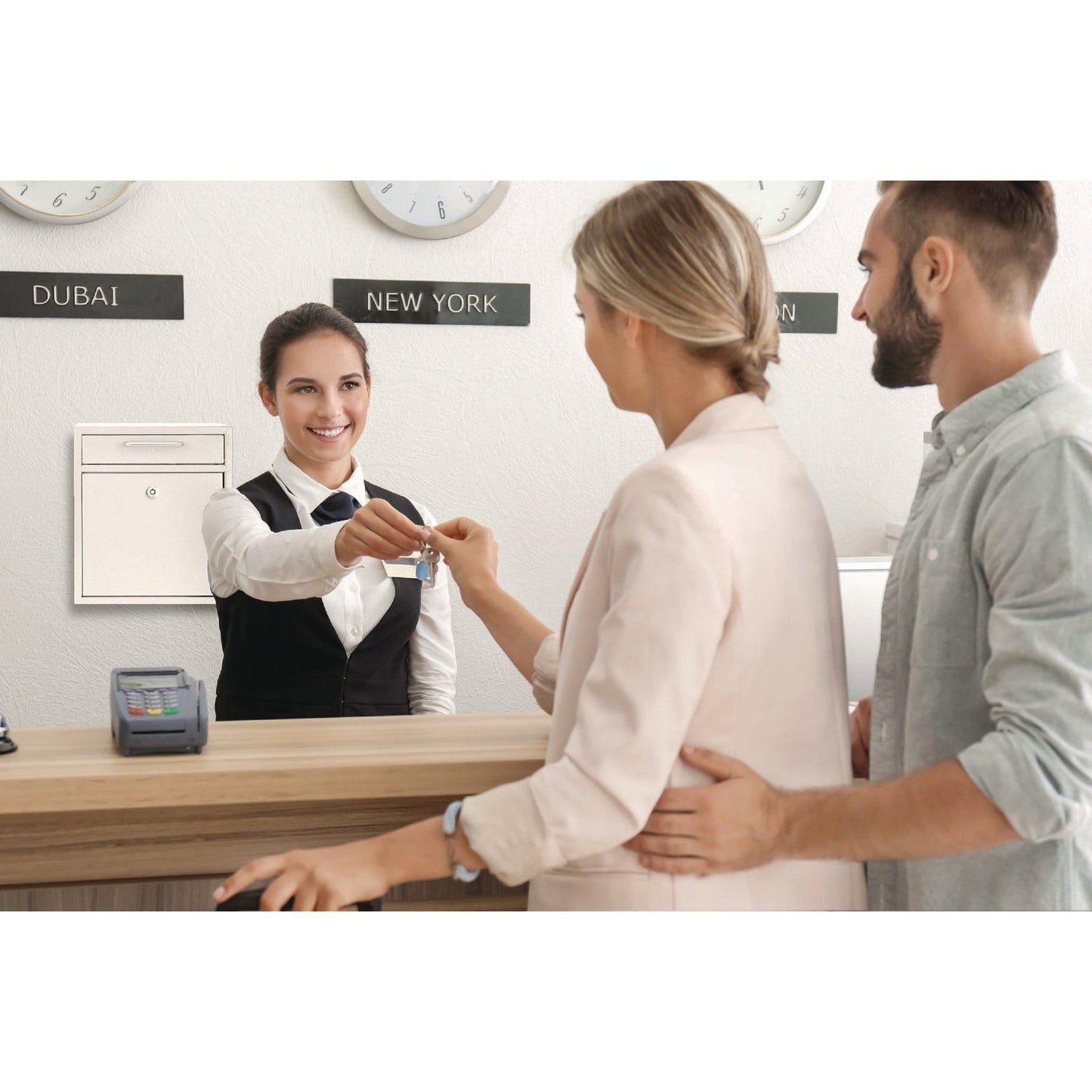 AdirOffice Medium Ultimate Wall Mounted Mail Box, 10.4 x 4.5 x 12, White