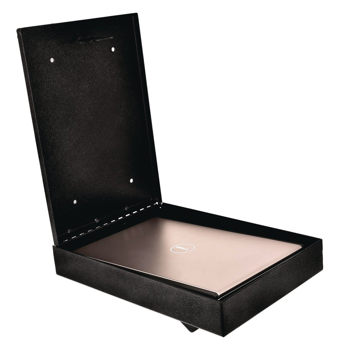 AdirOffice Large Wall Mounted Weatherproof Steel Secure Drop Box, 11 x 2.4 x 16, Black
