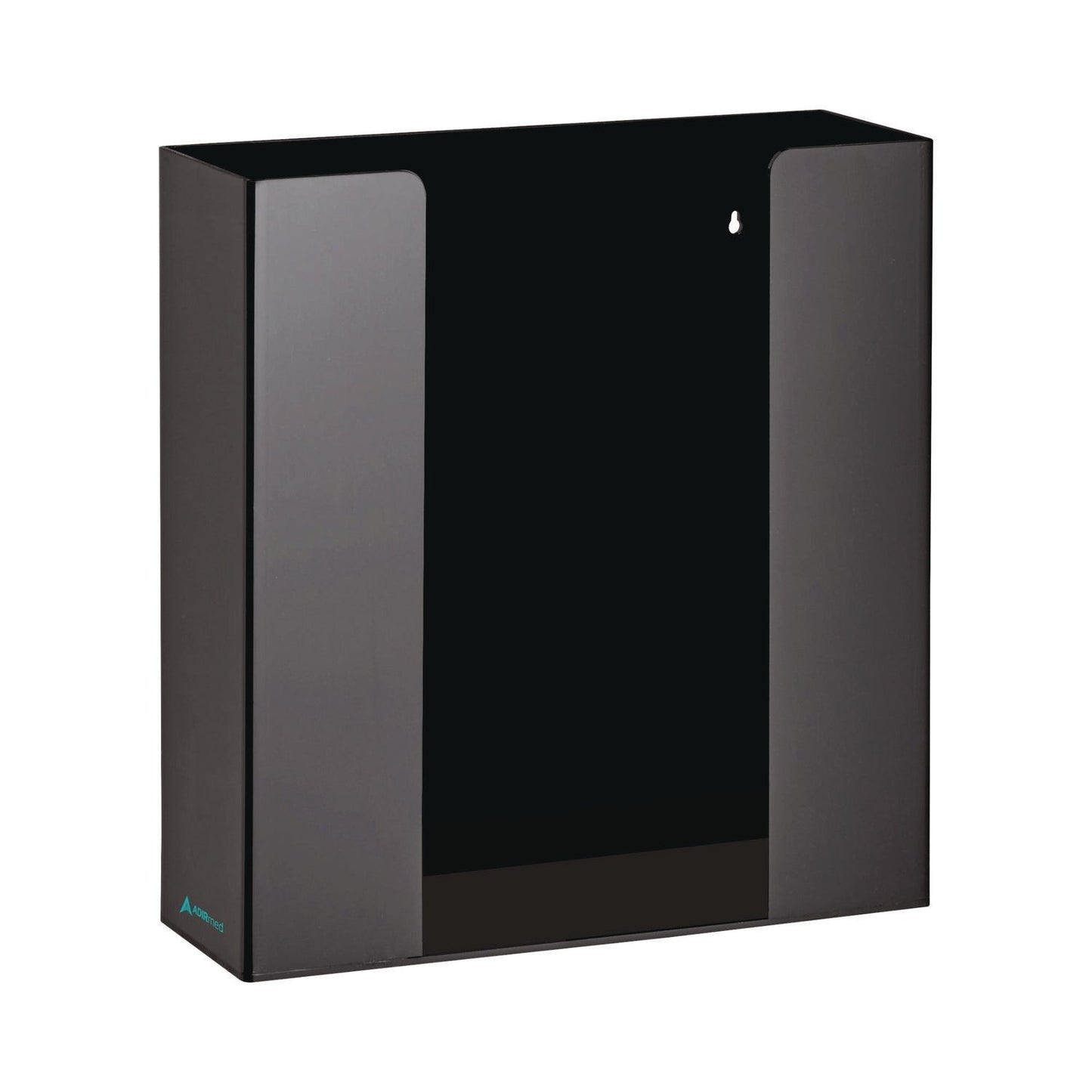 AdirMed Acrylic Glove Dispenser, Double Box Capacity, 10.2 x 3.5 x 10.8, Black