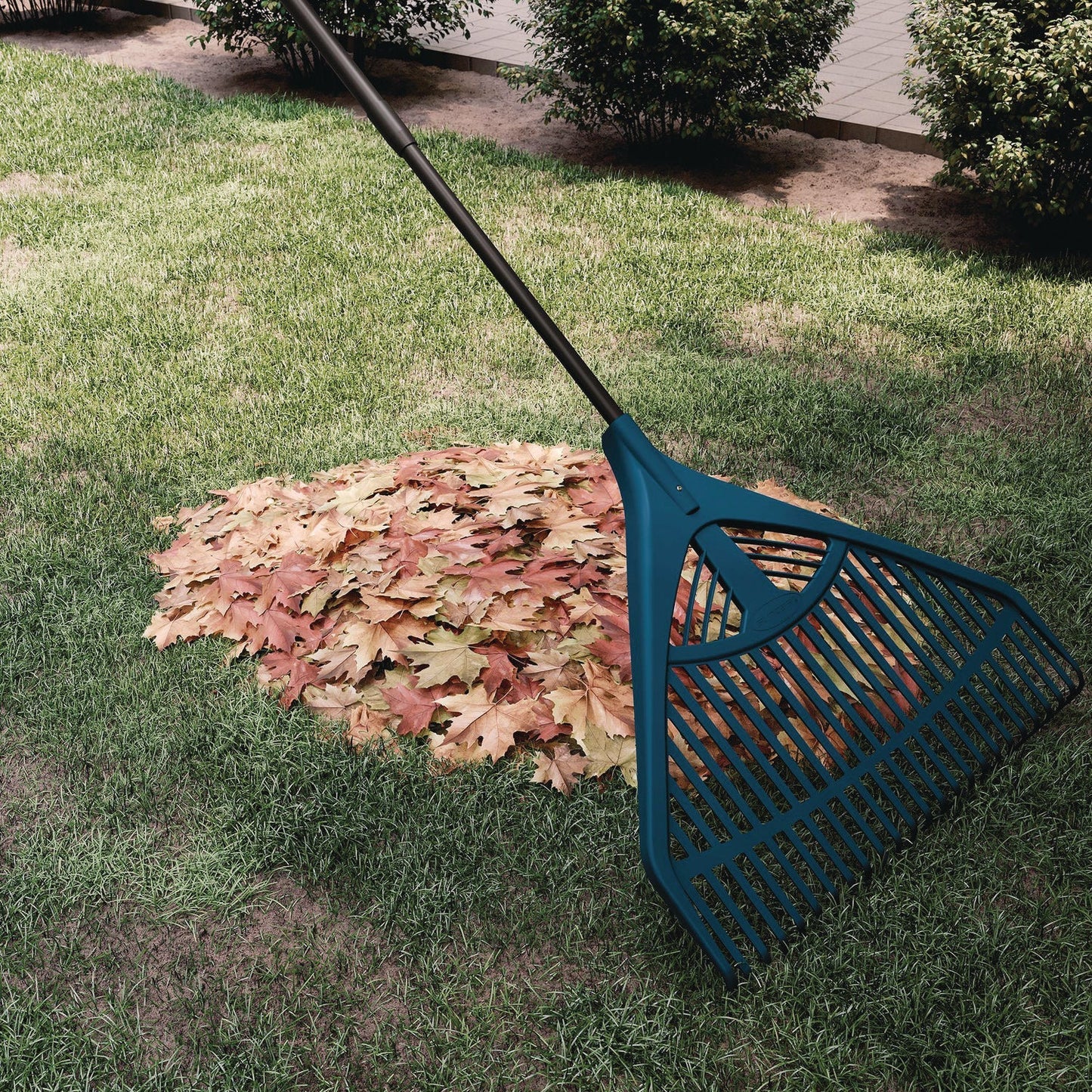 Suncast Commercial® 24 in Telescoping Rake, 24" width x 47.5" to 66" length