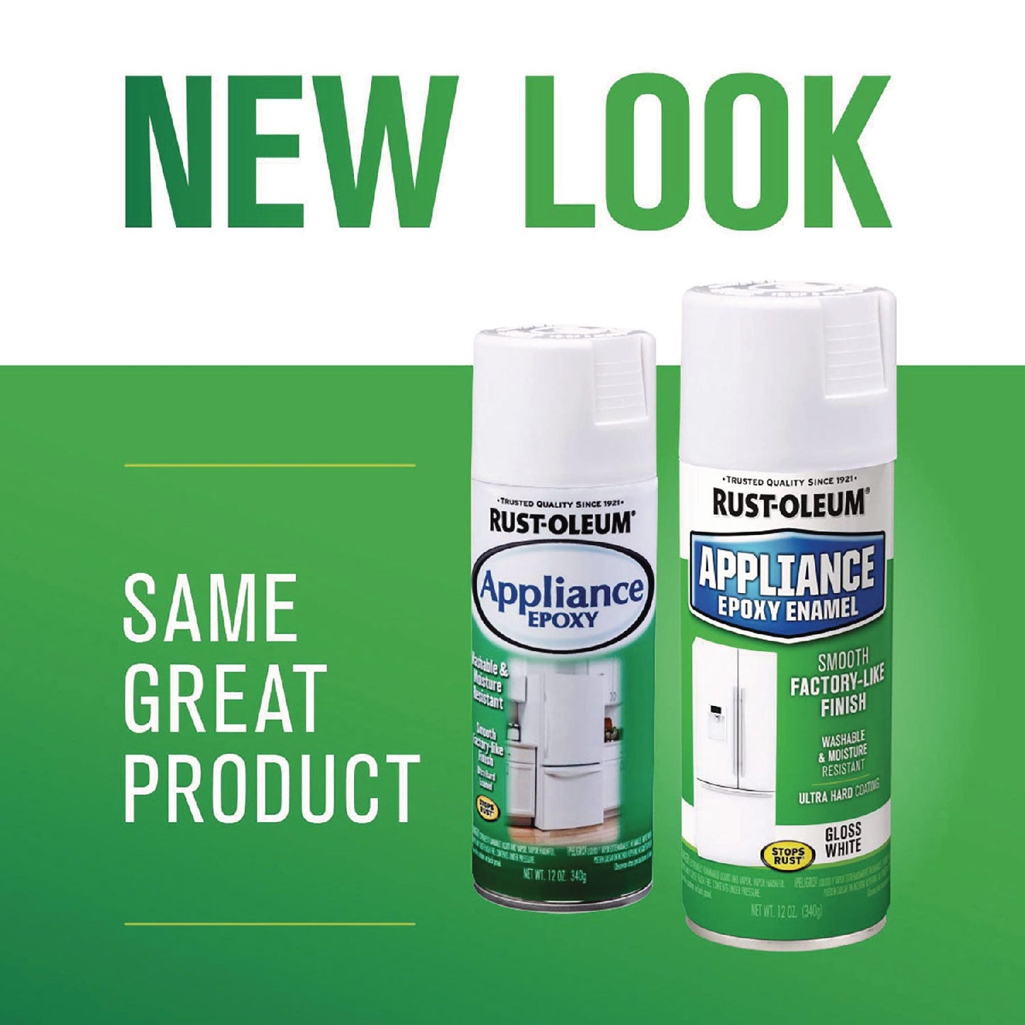 Rust-Oleum® Specialty Appliance Epoxy Spray Paint, Gloss White, 12 oz Aerosol Can