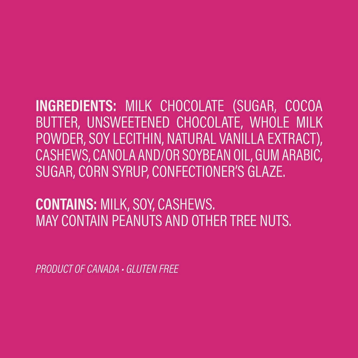 Wellsley Farms™ Milk Chocolate Covered Cashews, 44 oz Jar