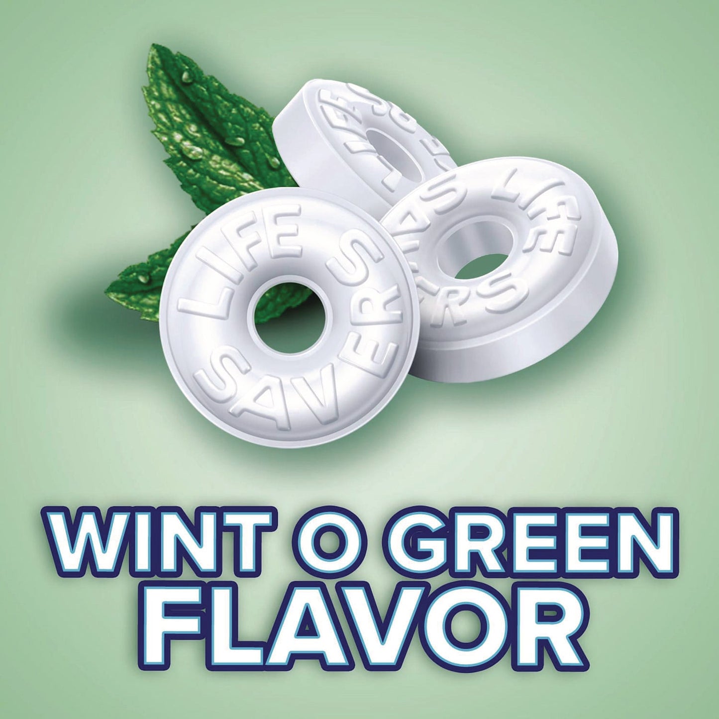 LifeSavers® Hard Candy Mints, Party Size, Wint-O-Green, Individually Wrapped, 44.93 oz Bag