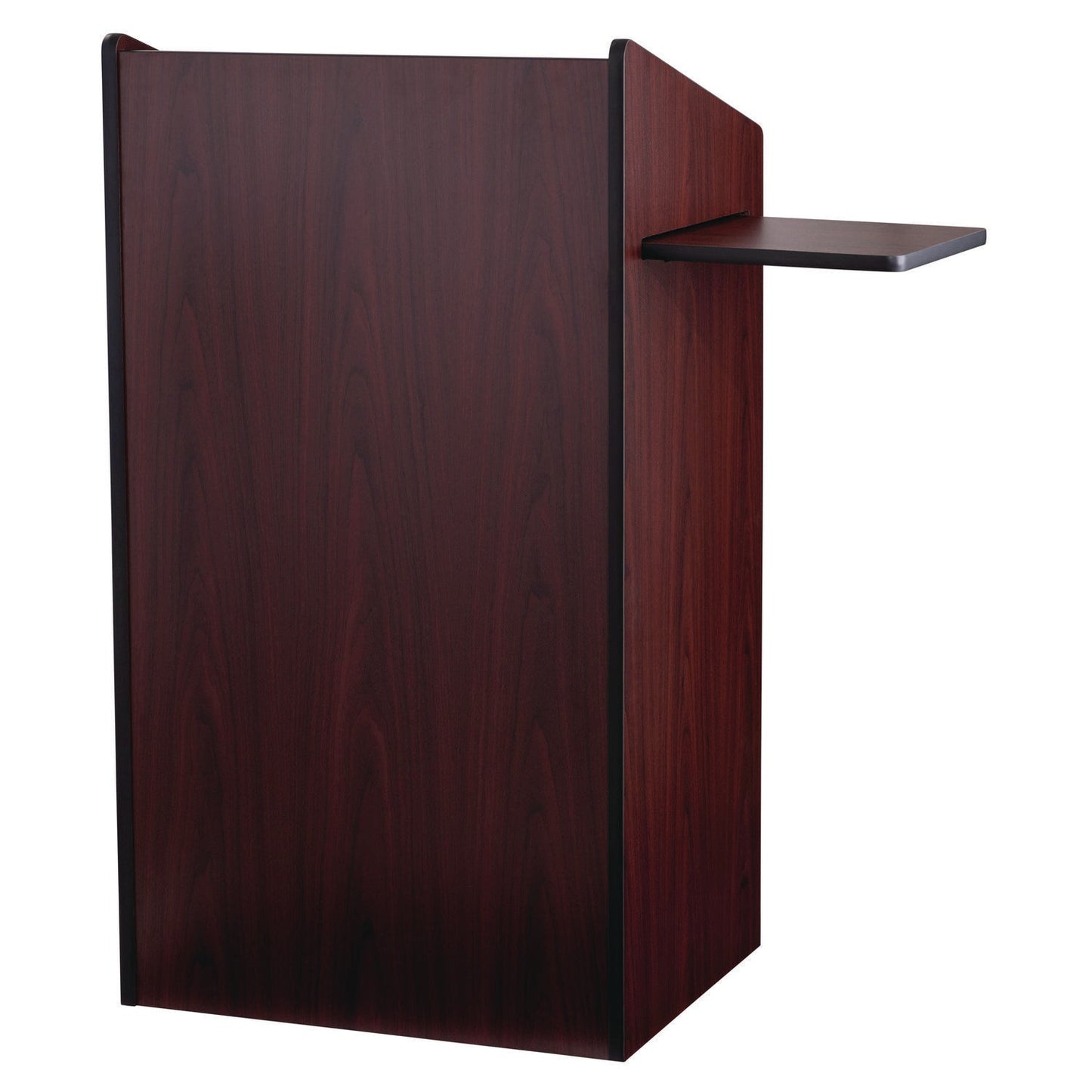 Oklahoma Sound® Aristocrat Non-Sound Lectern, 25 x 20 x 46, Mahogany