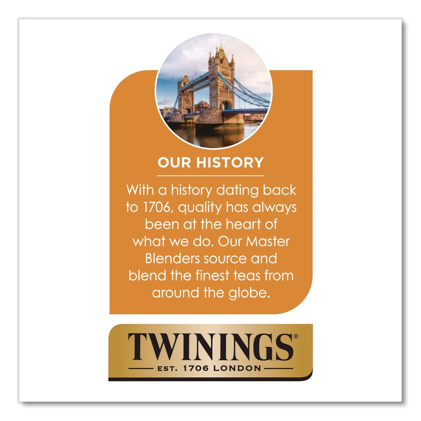 TWININGS® Tea K-Cups, English Breakfast Decaf, 0.11 oz, 24/Box