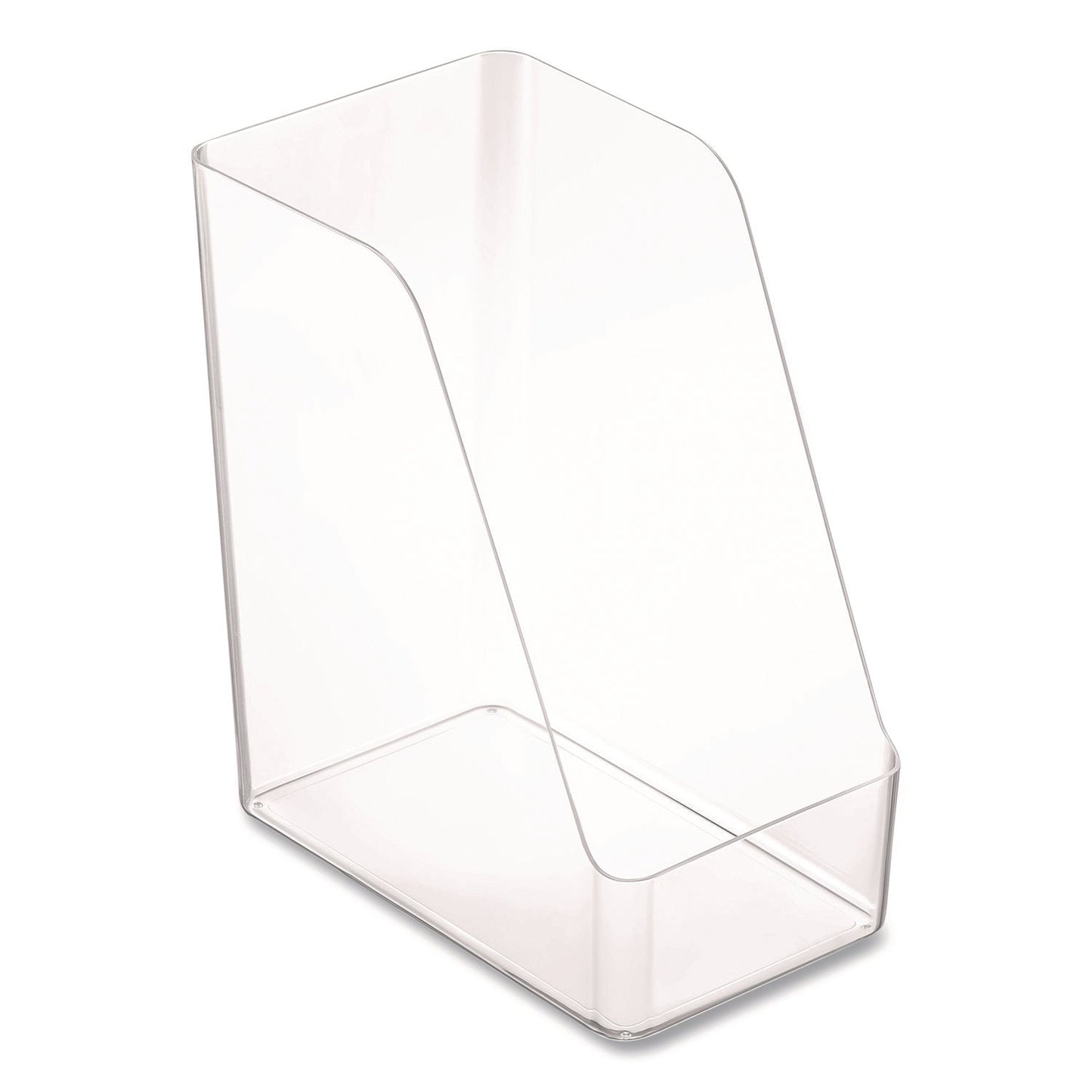 TRU RED™ Clear Magazine File, 10.47 x 6.73 x 11.71