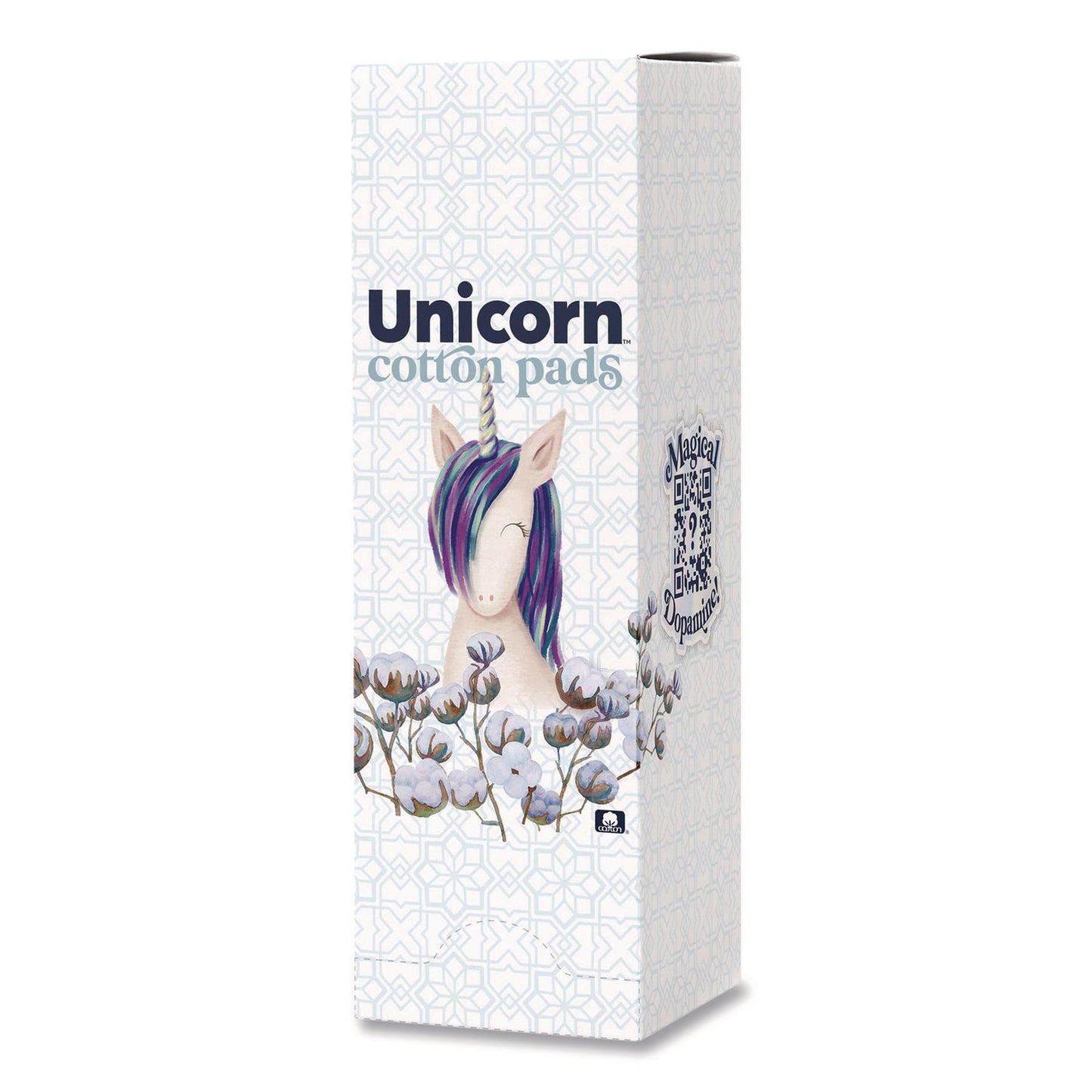 Unicorn™ Cotton Maxi Pads with Wings, Regular Absorbency, 40 Pads/Cartridge, 6 Cartridges/Pack