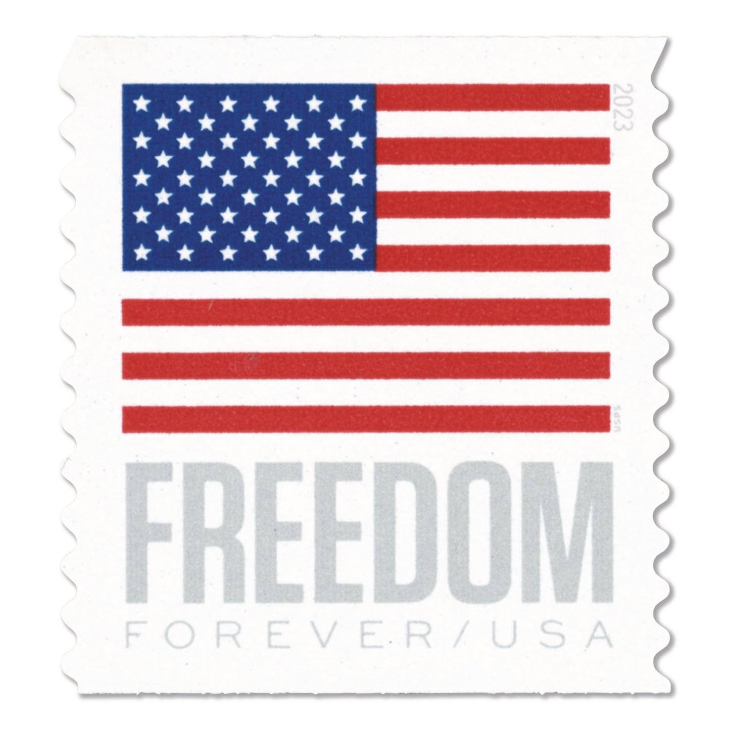 United States Postal Service First-Class Forever Stamps, U.S. Flag, 20/Book