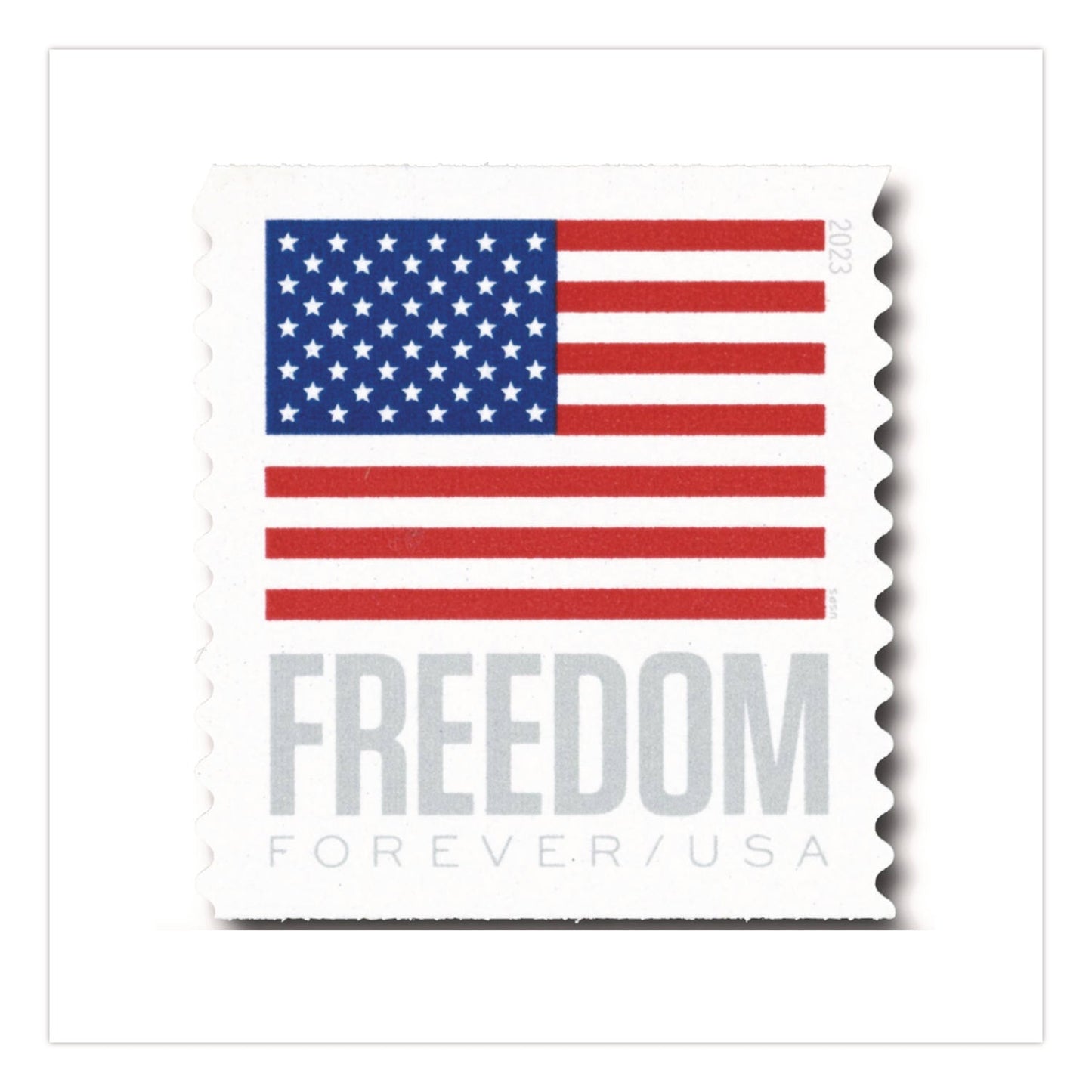 United States Postal Service First-Class Forever Stamps, U.S. Flag, 100/Roll