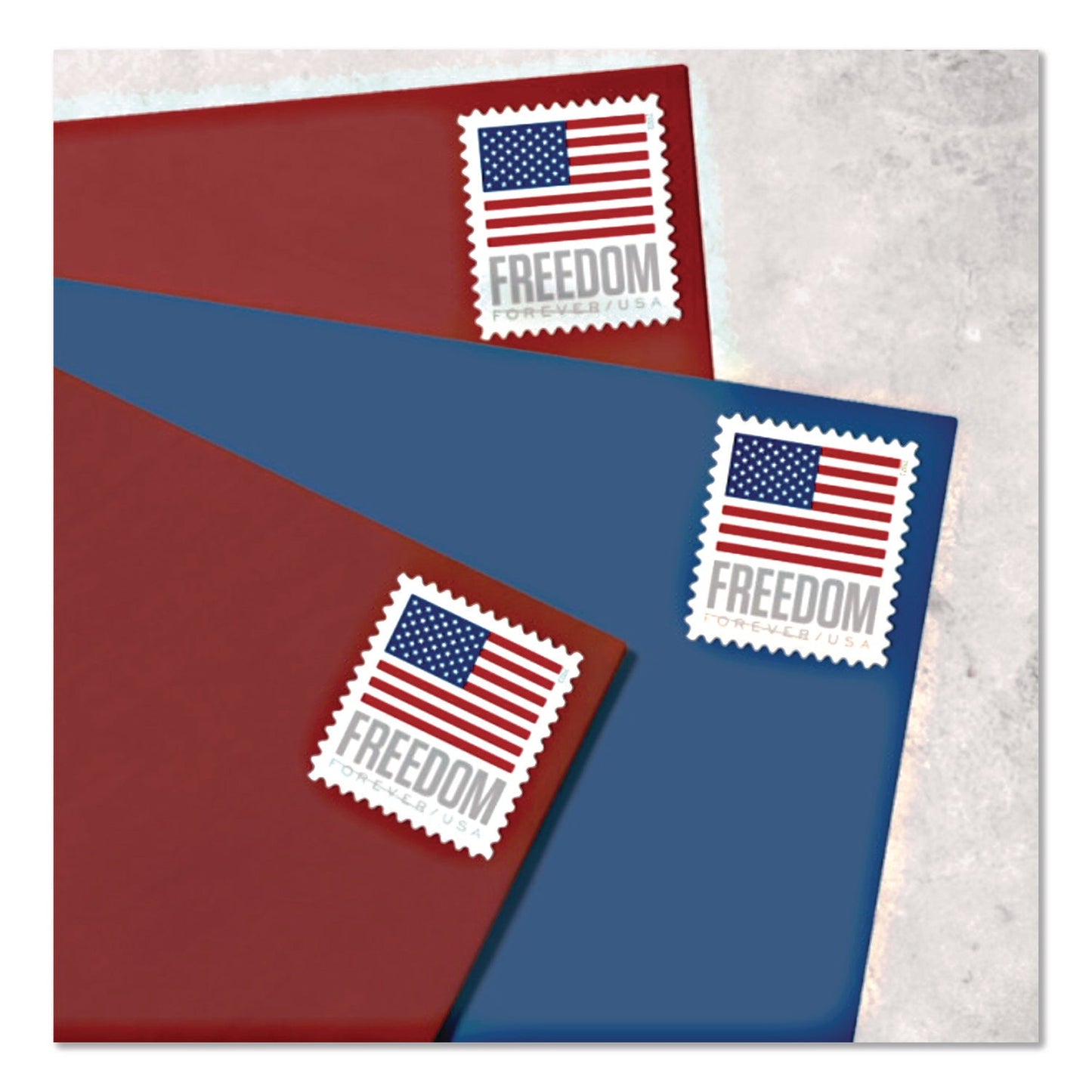 United States Postal Service First-Class Forever Stamps, U.S. Flag, 100/Roll