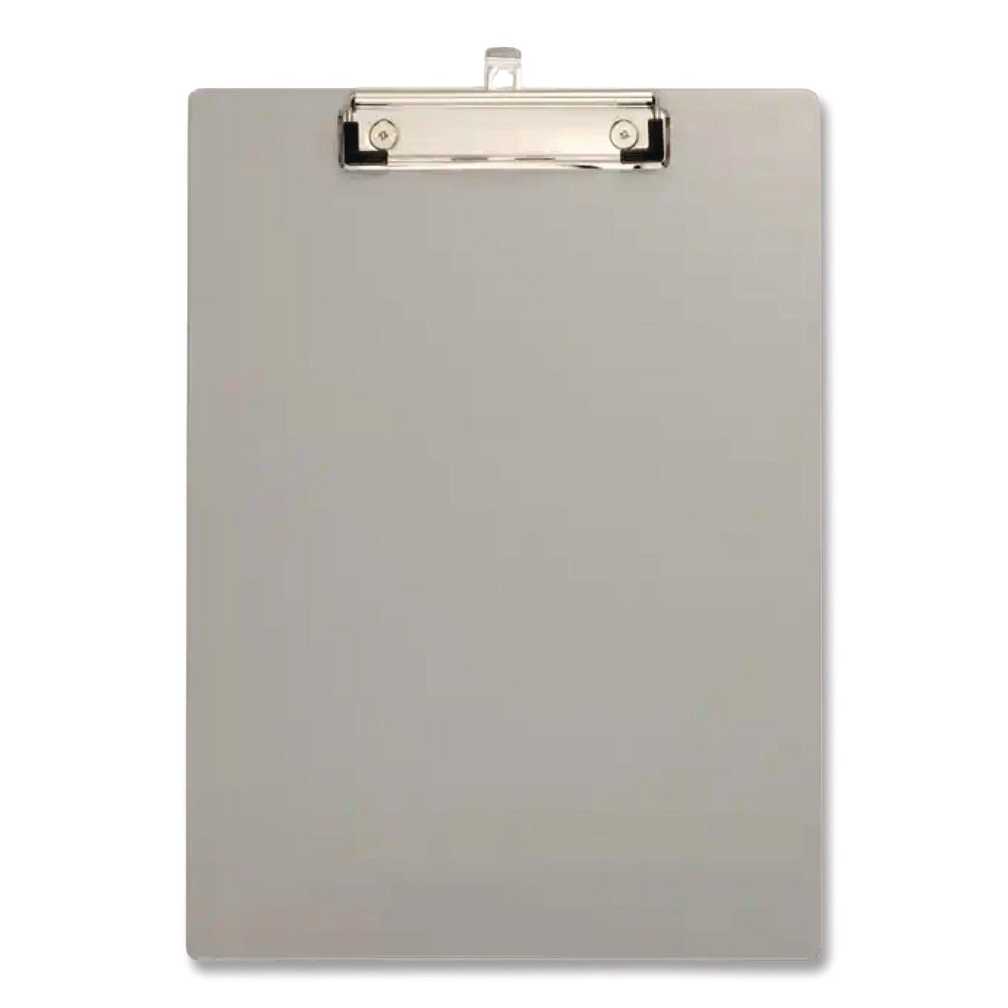 Officemate Officemate Aluminum Magnetic Clipboard, 1.5" Clip Capacity, Holds 8 x 11 Sheets, Gray