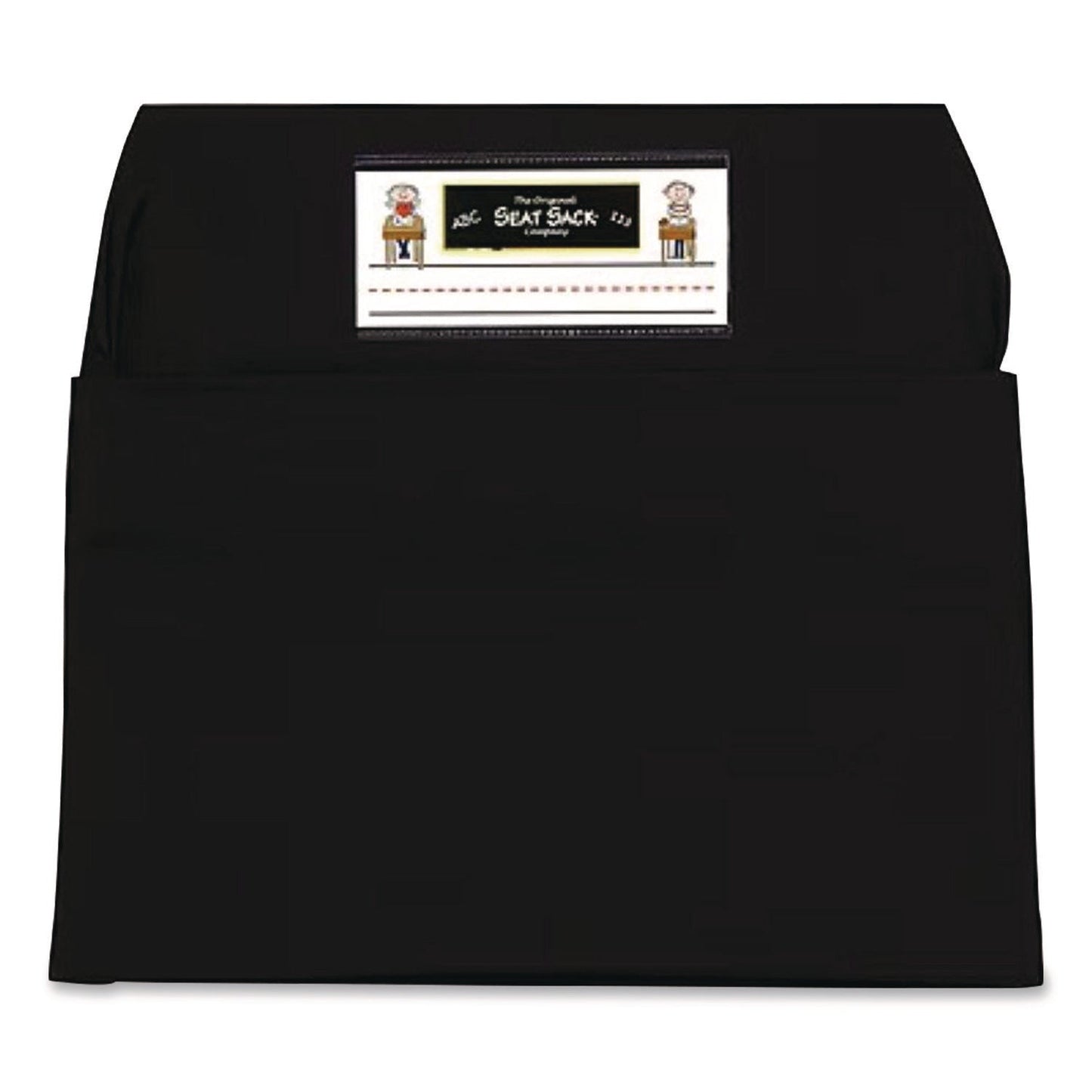 Victor® Elastic-Back Seat Sack for Chairs 12" to 17" Wide, 11 x 15.5 x 14, Fabric, Black