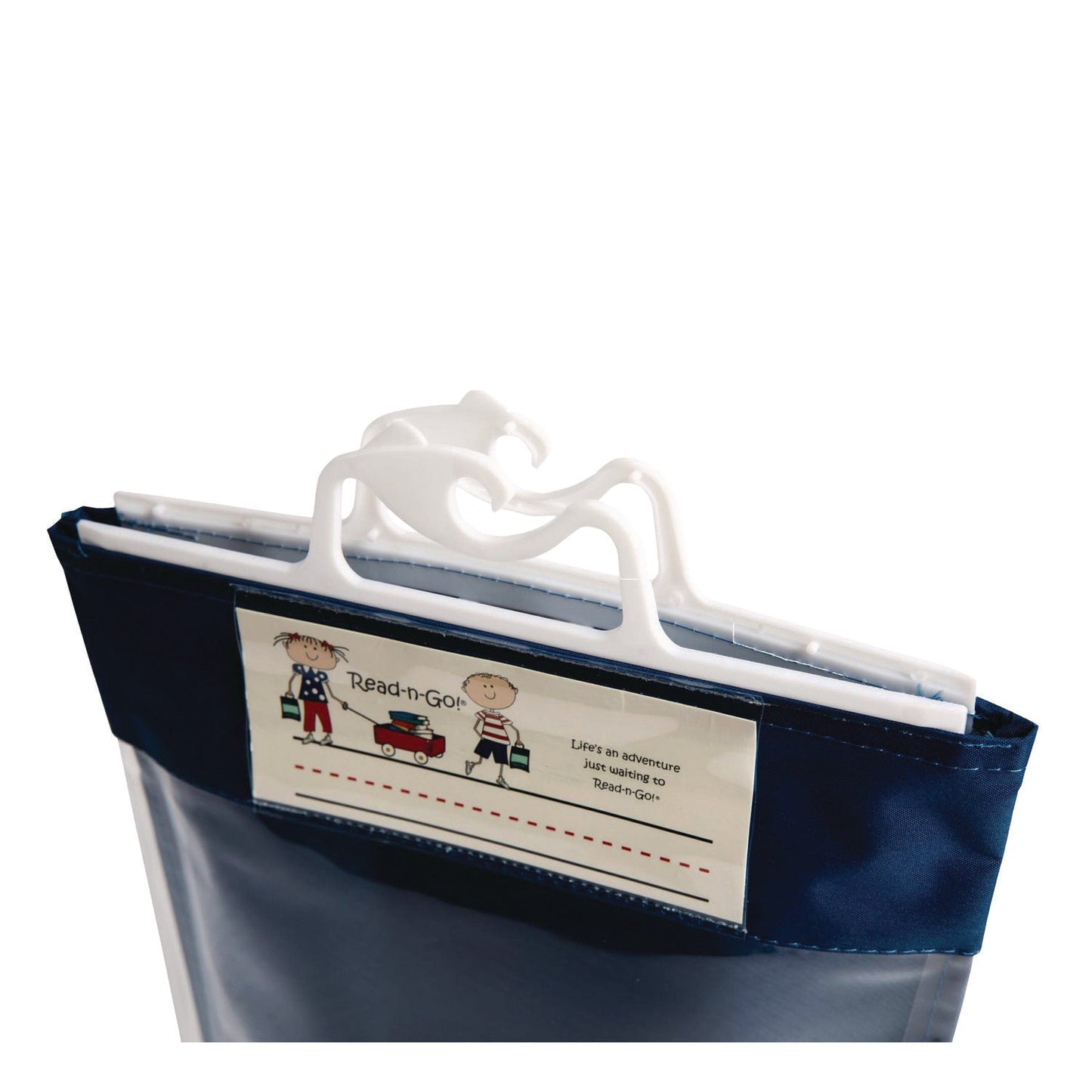Victor® Seat Sack Read-n-Go Reading Bag, 10.5 x 2 x 16, Blue