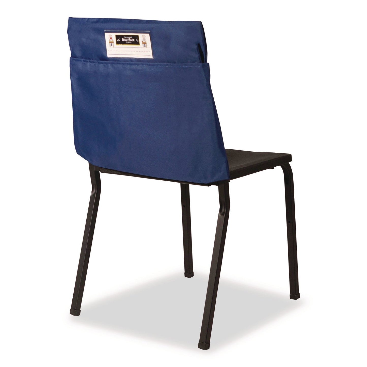 Victor® Elastic-Back Seat Sack for Chairs 12" to 17" Wide, 11 x 16 x 14, Fabric, Blue