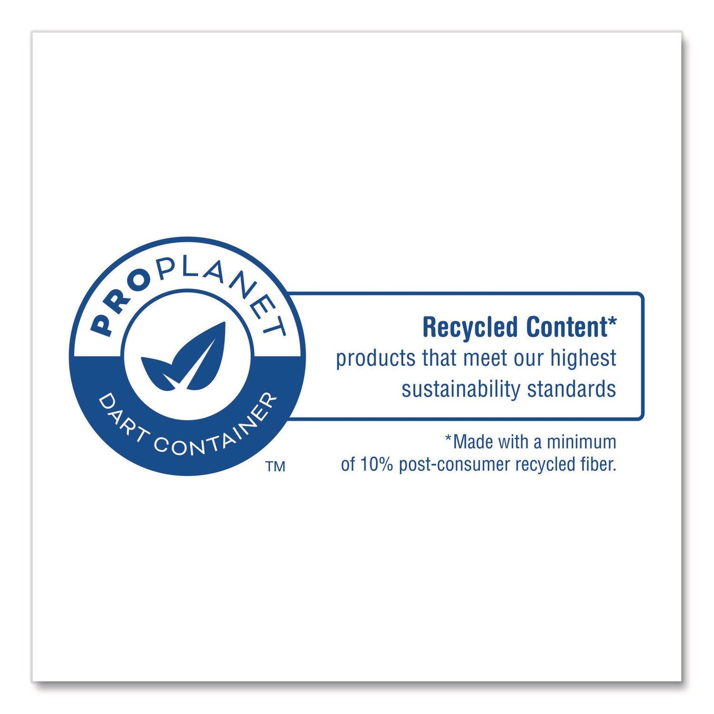 SOLO® Recycled Content PCF Paper Hot Cups, ProPlanet Seal, 10 oz, White, 50/Pack