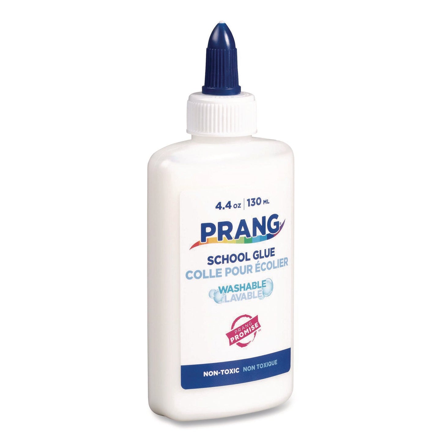 Prang® Washable Liquid White School Glue, 4.4 oz, Dries Clear