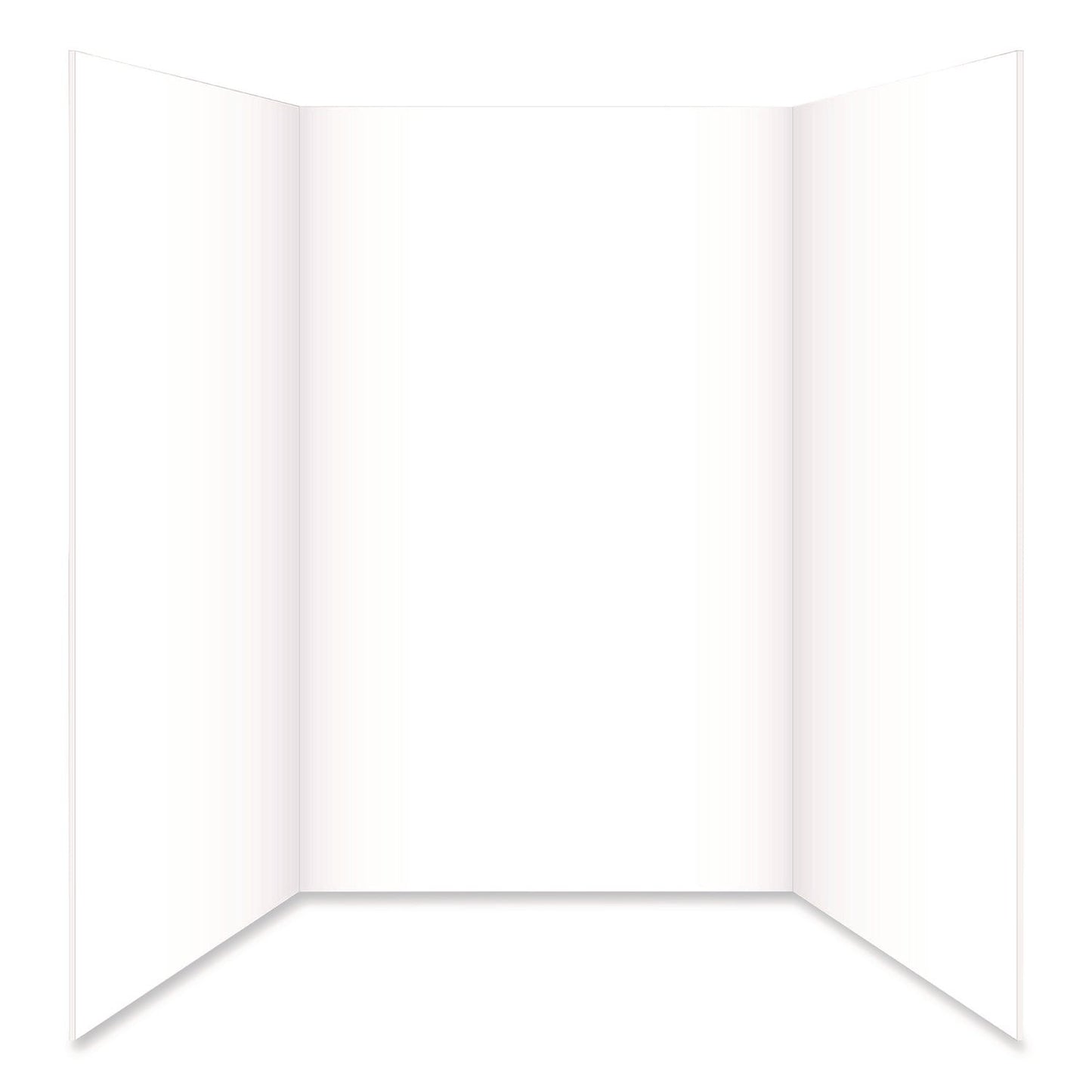 Royal Brites Tri-Fold Foam Board, 28 x 40, 0.19" Thick, White/White