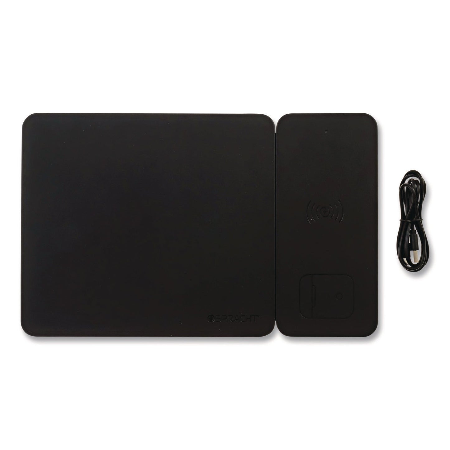 Spracht MagPad Charger and Mouse Pad, Black