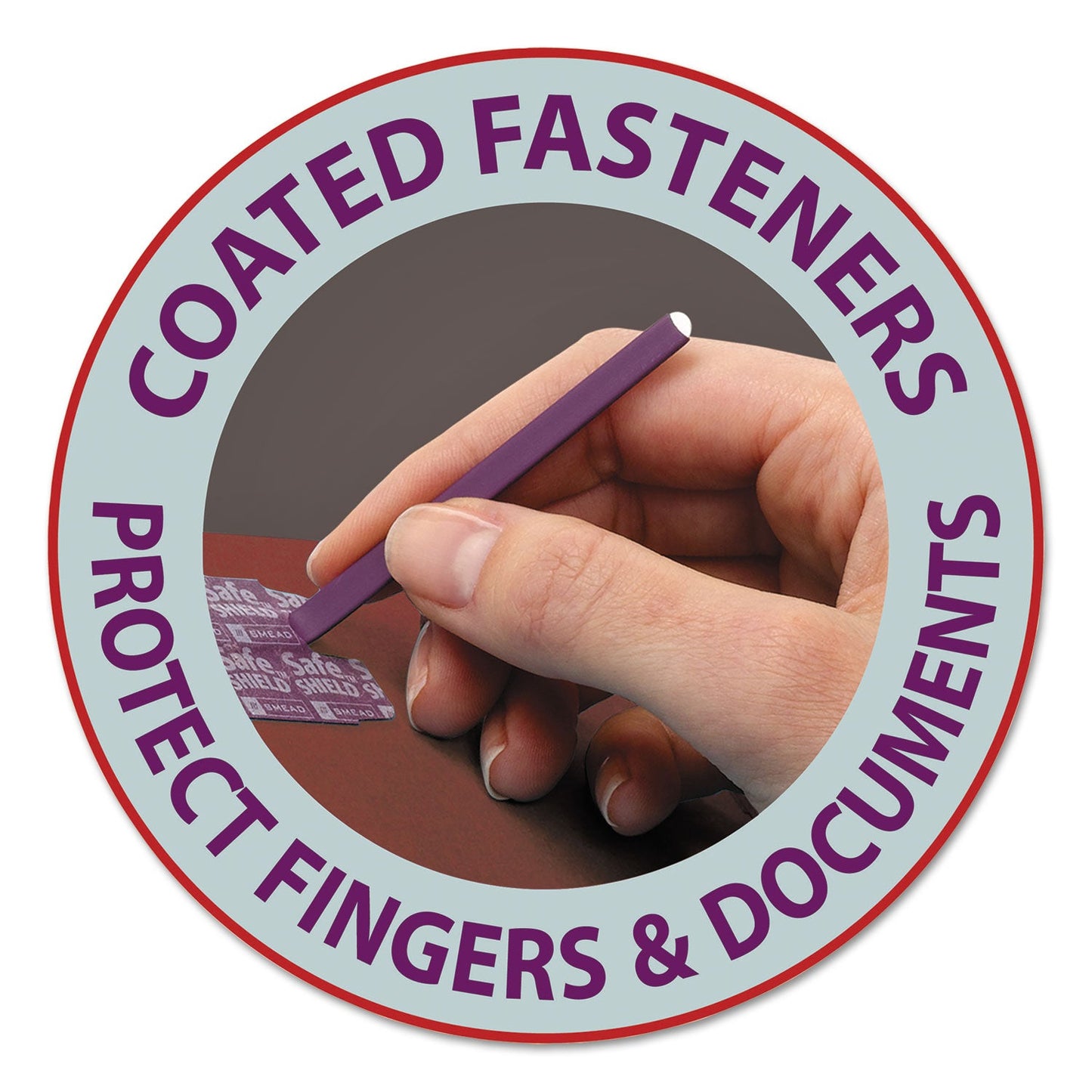 Smead Pressboard Classification Folders, Eight SafeSHIELD Fasteners, 2/5-Cut Tabs, 3 Dividers, Legal Size, Red, 10/Box