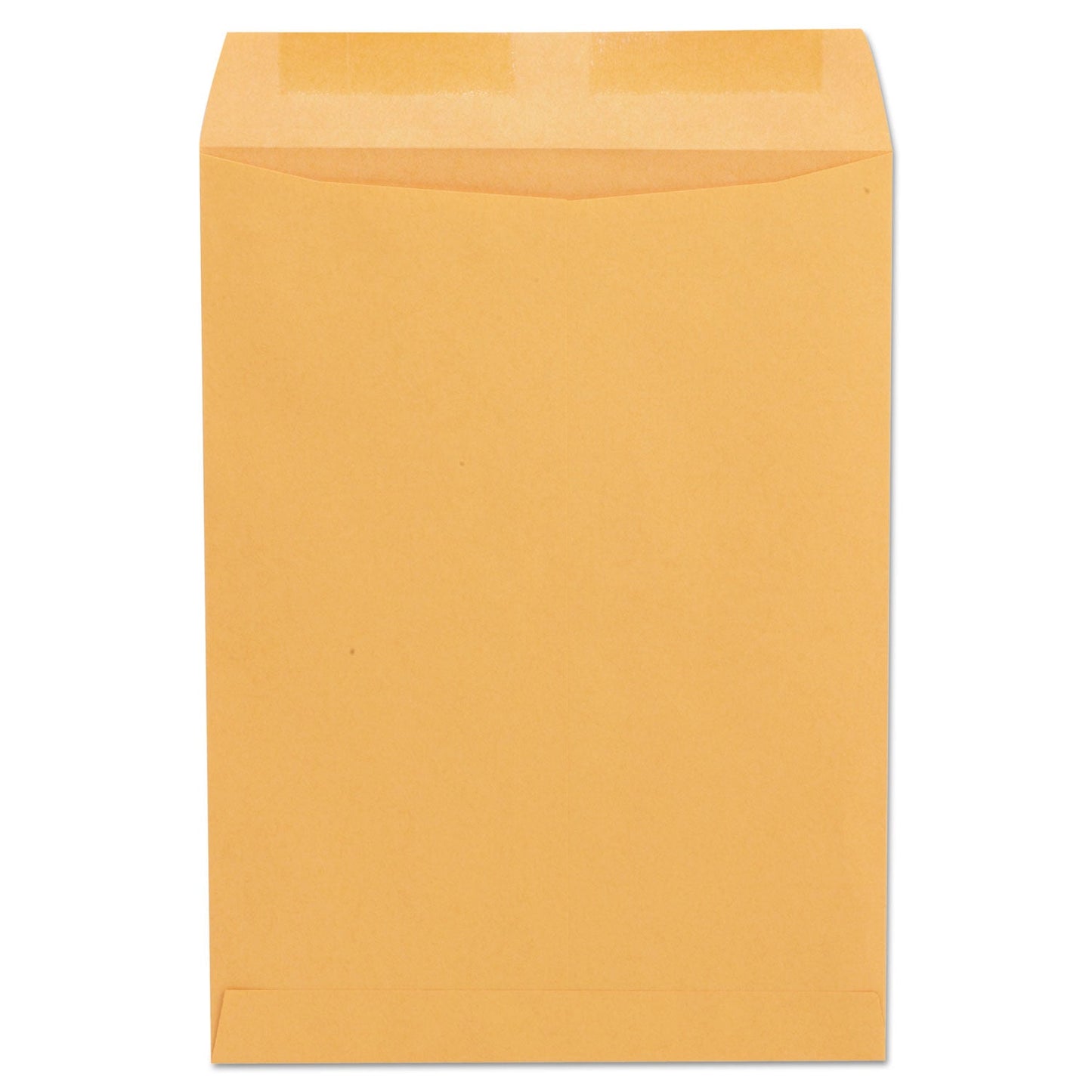 Universal® Catalog Envelope, 24 lb Bond Weight Paper, #10 1/2, Square Flap, Gummed Closure, 9 x 12, Brown Kraft, 250/Box