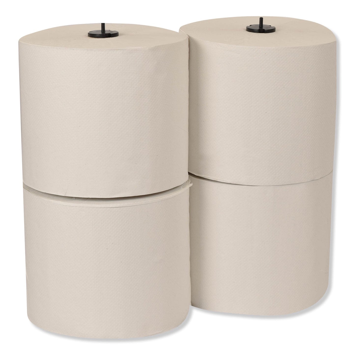 Tork® Basic Paper Wiper Roll Towel, 1-Ply, 7.68" x 1,150 ft, White, 4 Rolls/Carton