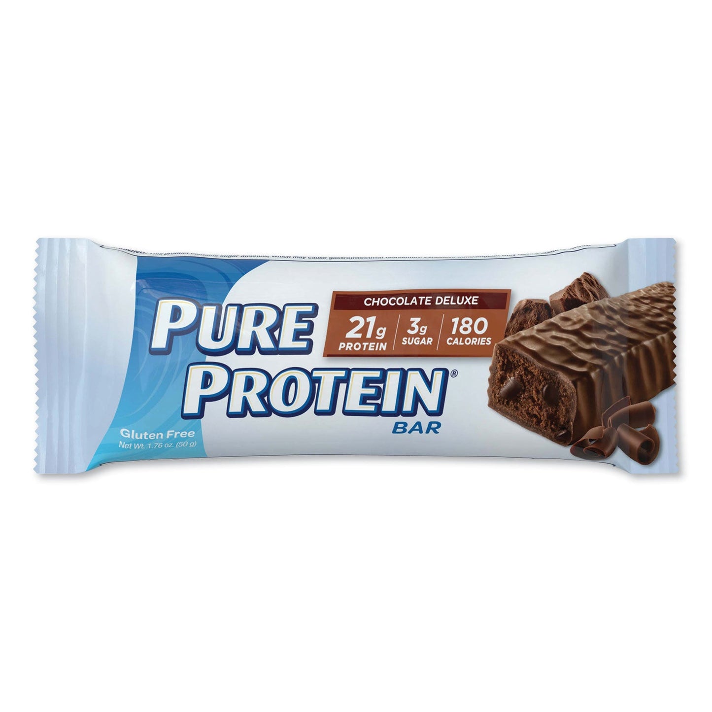 Balance Bar® Pure Protein Bar, Chocolate Deluxe, 1.76 Oz Bar, 6/box