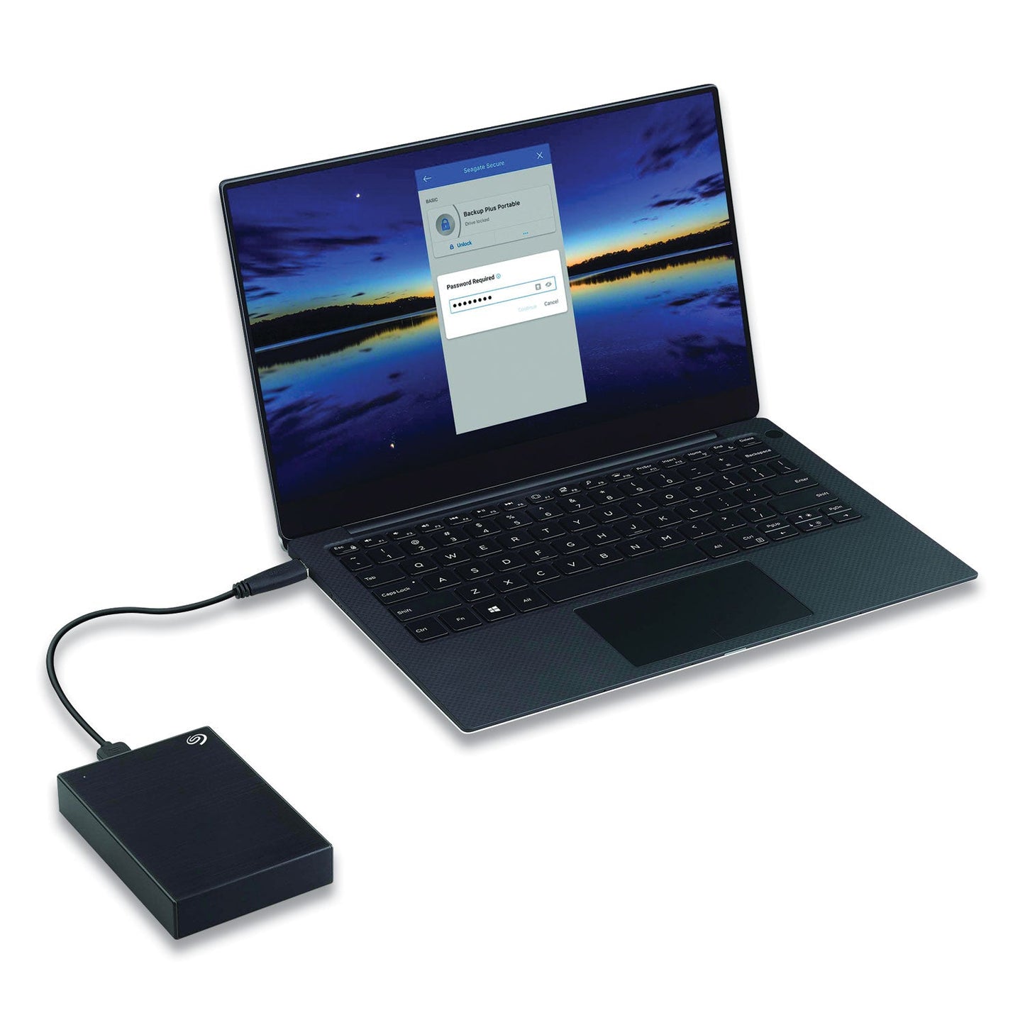Seagate Backup Plus External Hard Drive, 4 TB, USB 2.0/3.0, Black
