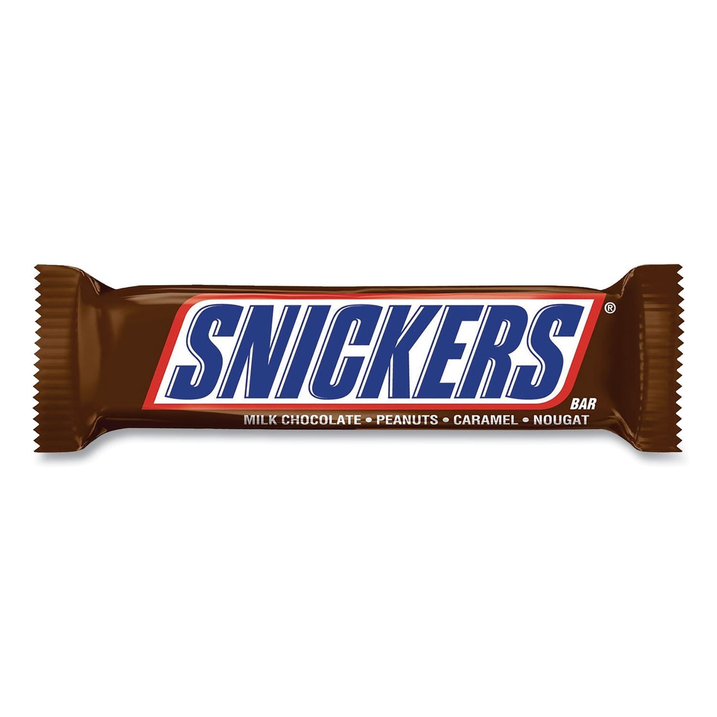 Snickers® Original Candy Bar, Full Size, 1.86 oz Bar, 48 Bars/Box