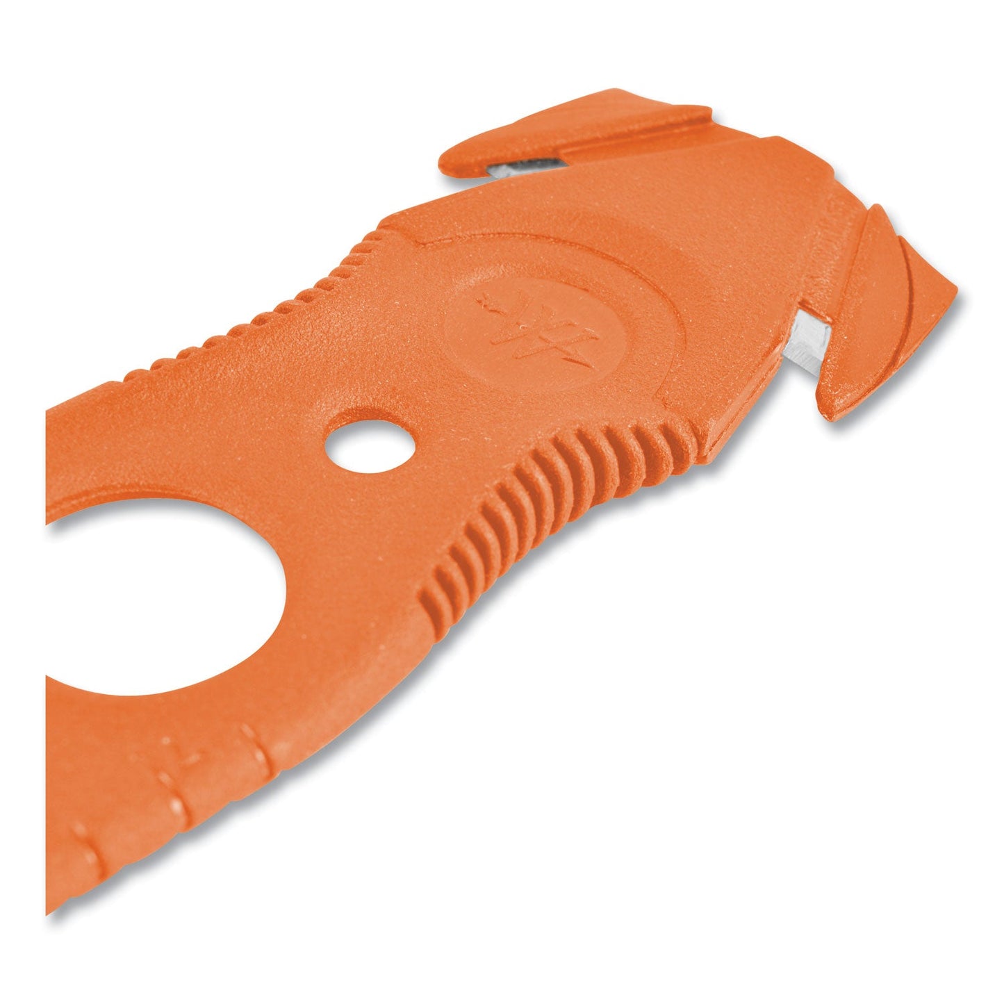 Westcott® Safety Cutter, 1.2" Blade, 5.75" Plastic Handle, Assorted, 5/Pack