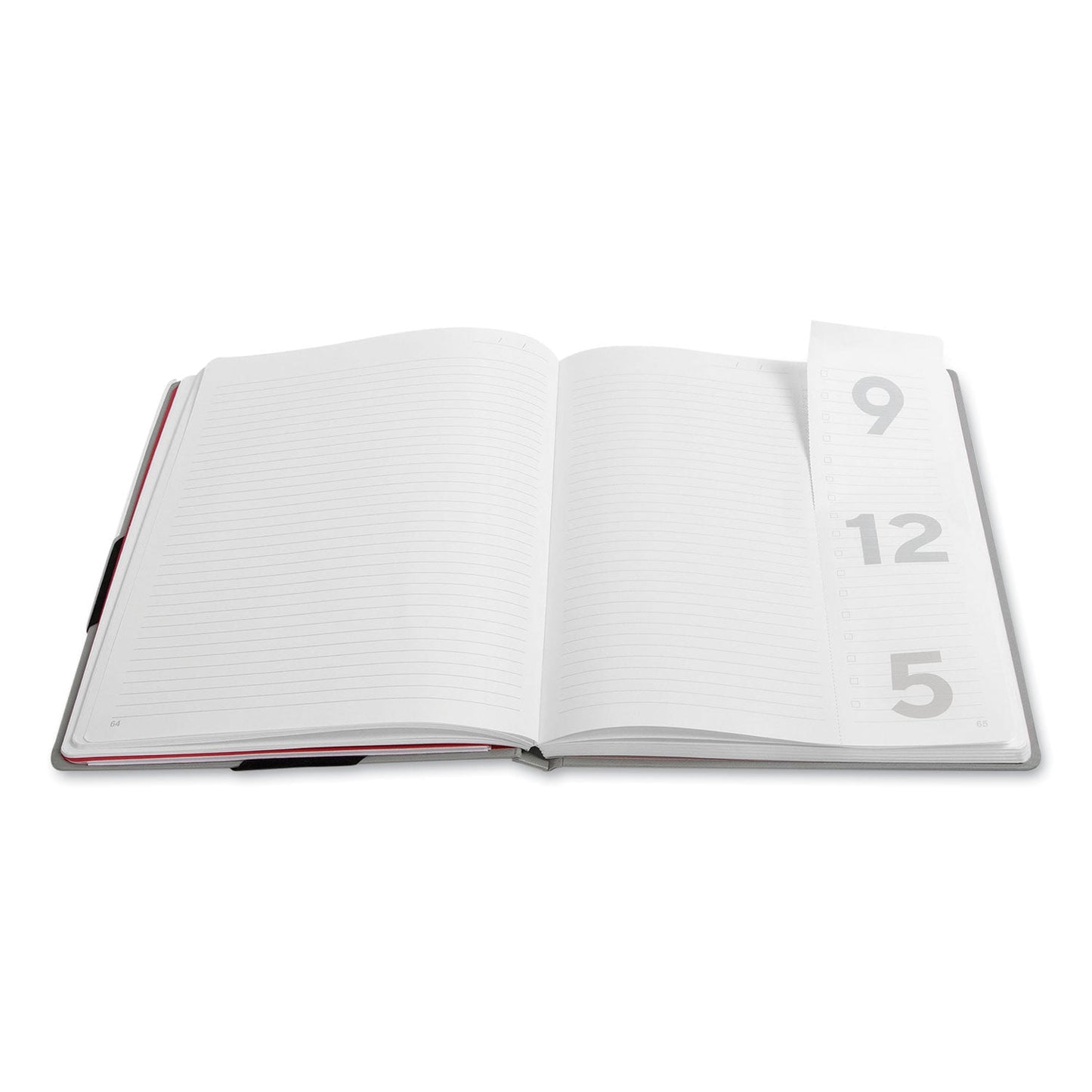TRU RED™ Large Starter Journal, 1-Subject, Narrow Rule, Gray Cover, (192) 10 x 8 Sheets