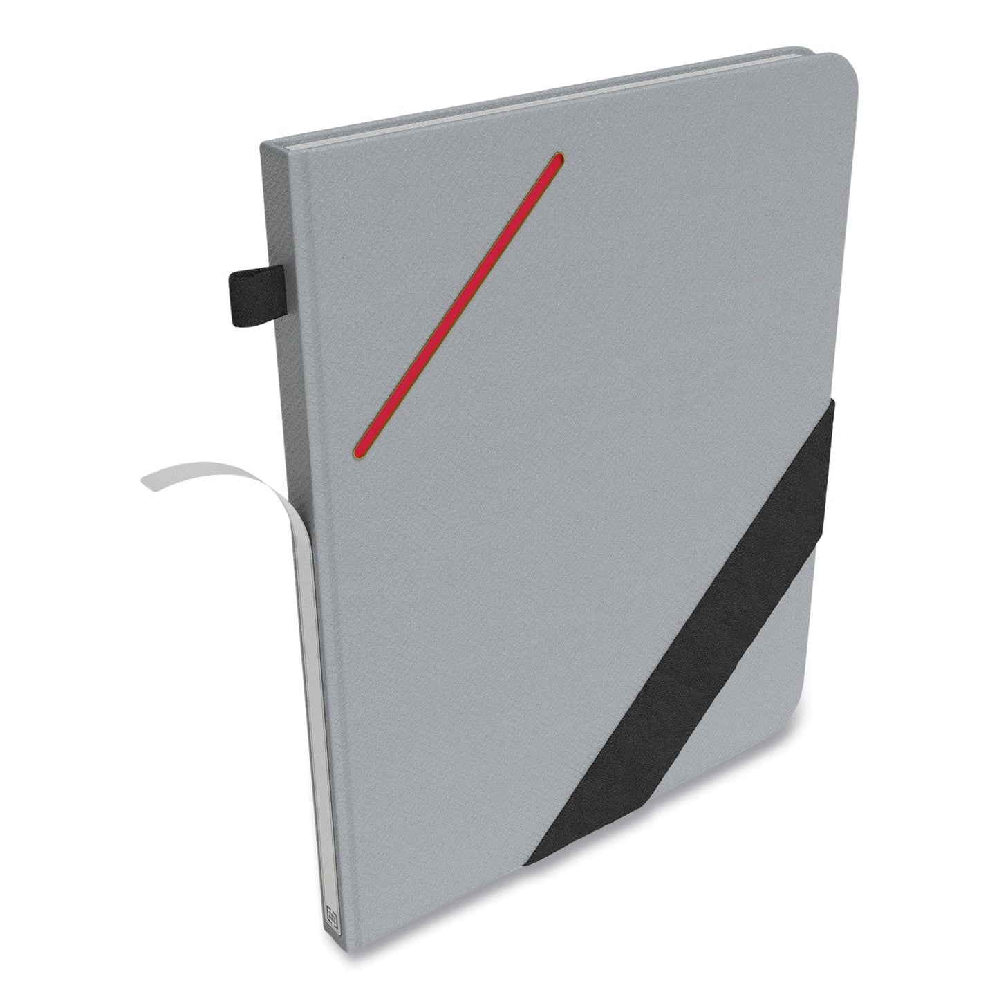 TRU RED™ Large Starter Journal, 1-Subject, Narrow Rule, Gray Cover, (192) 10 x 8 Sheets