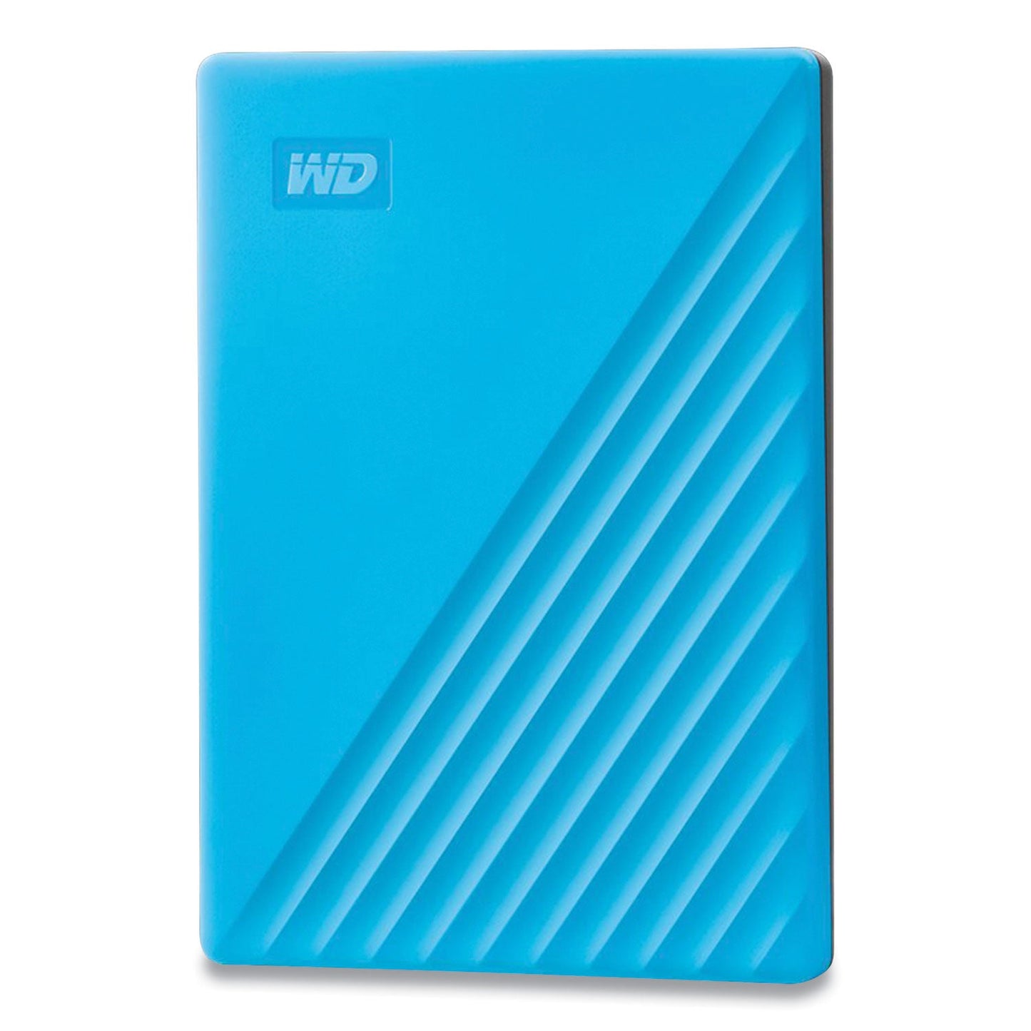 WD My Passport External Hard Drive, 2 Tb, Usb 3.2, Sky Blue