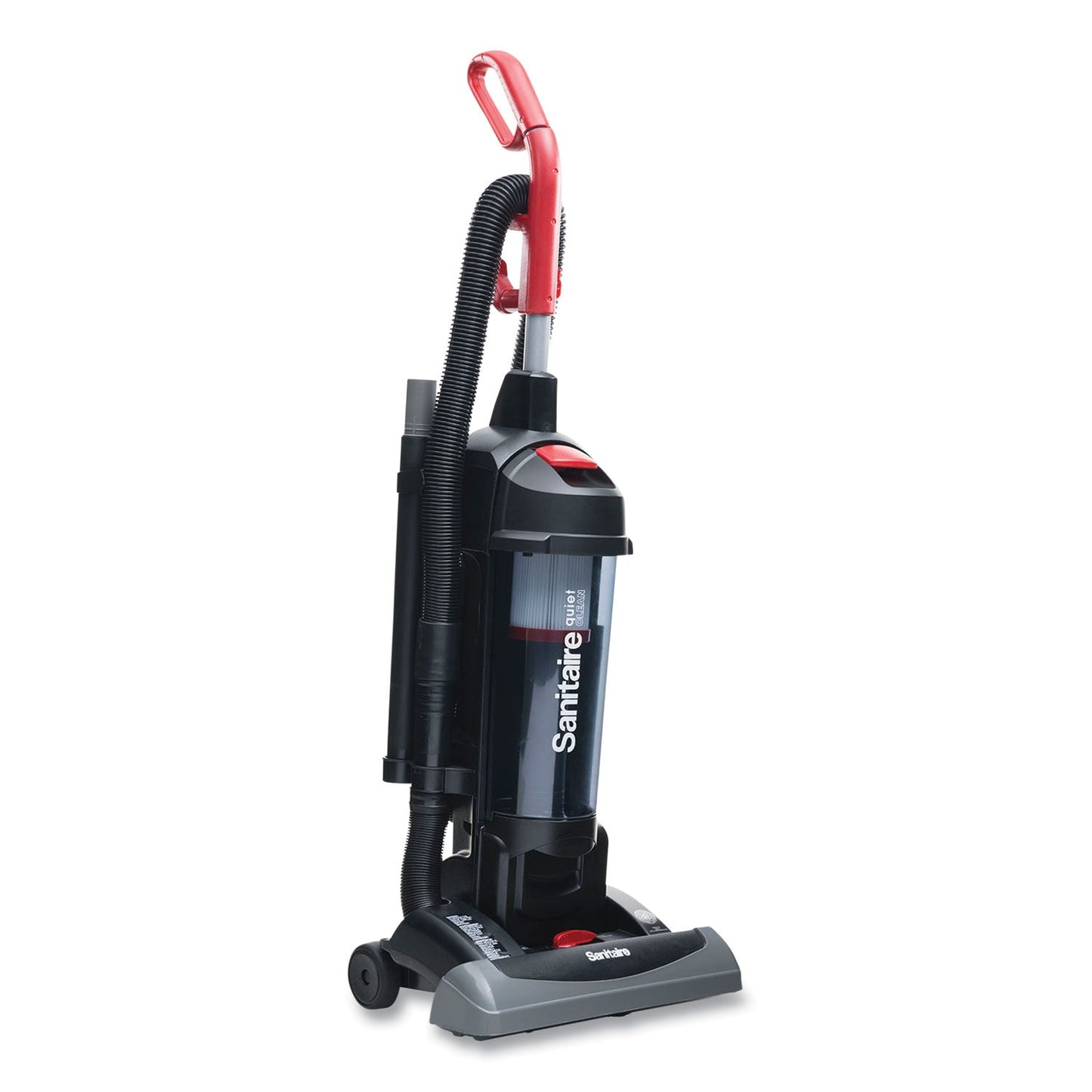 Sanitaire® FORCE QuietClean Upright Vacuum SC5845D, 15" Cleaning Path, Black