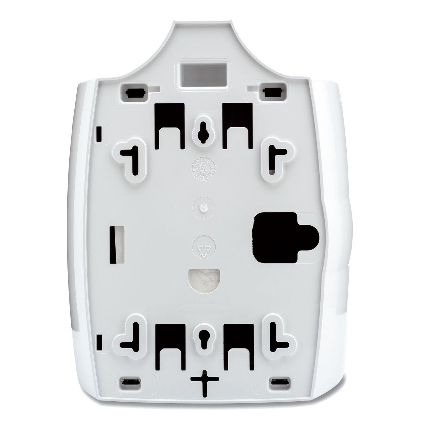 2XL Contemporary Wall Mount Wipe Dispenser, 11 X 11 X 13, White