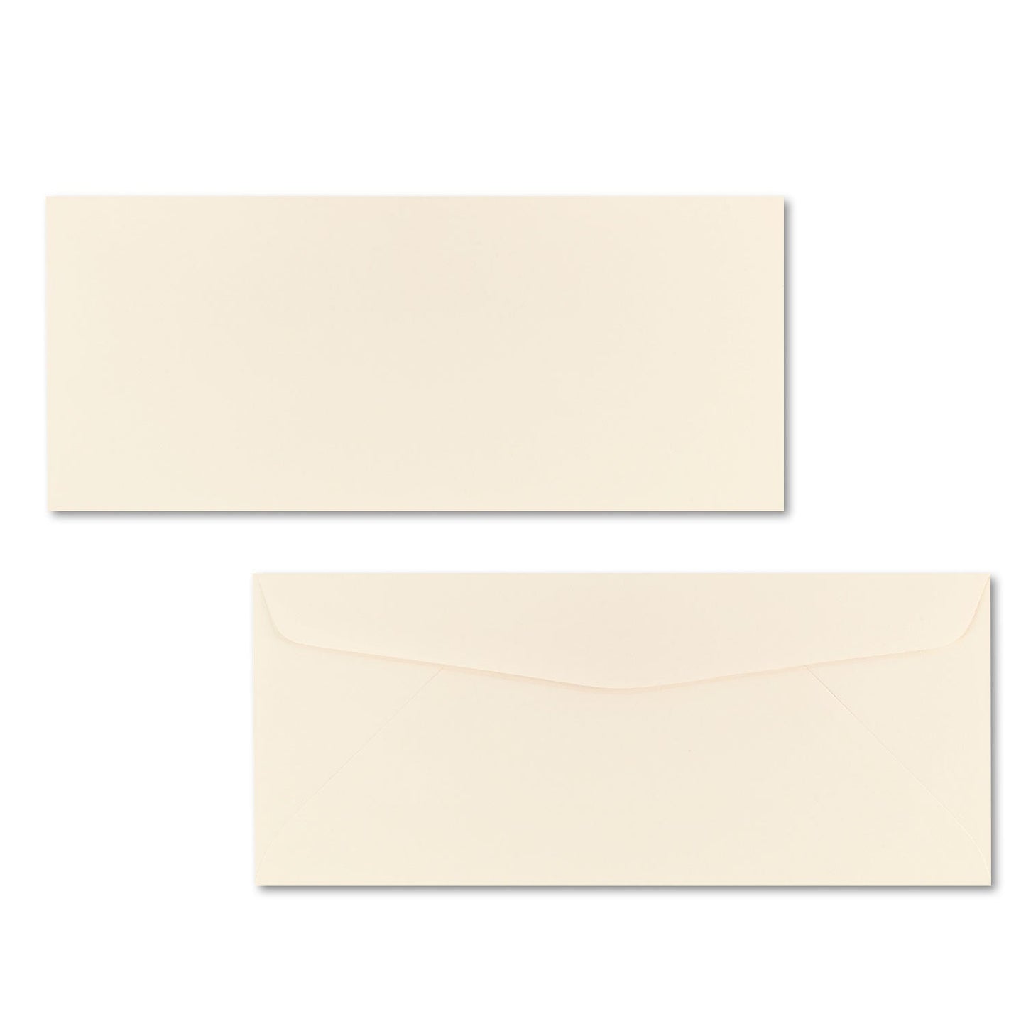 Neenah Paper Classic Crest #10 Envelope, Commercial Flap, Gummed Closure, 4.13 X 9.5, Baronial Ivory, 500/box