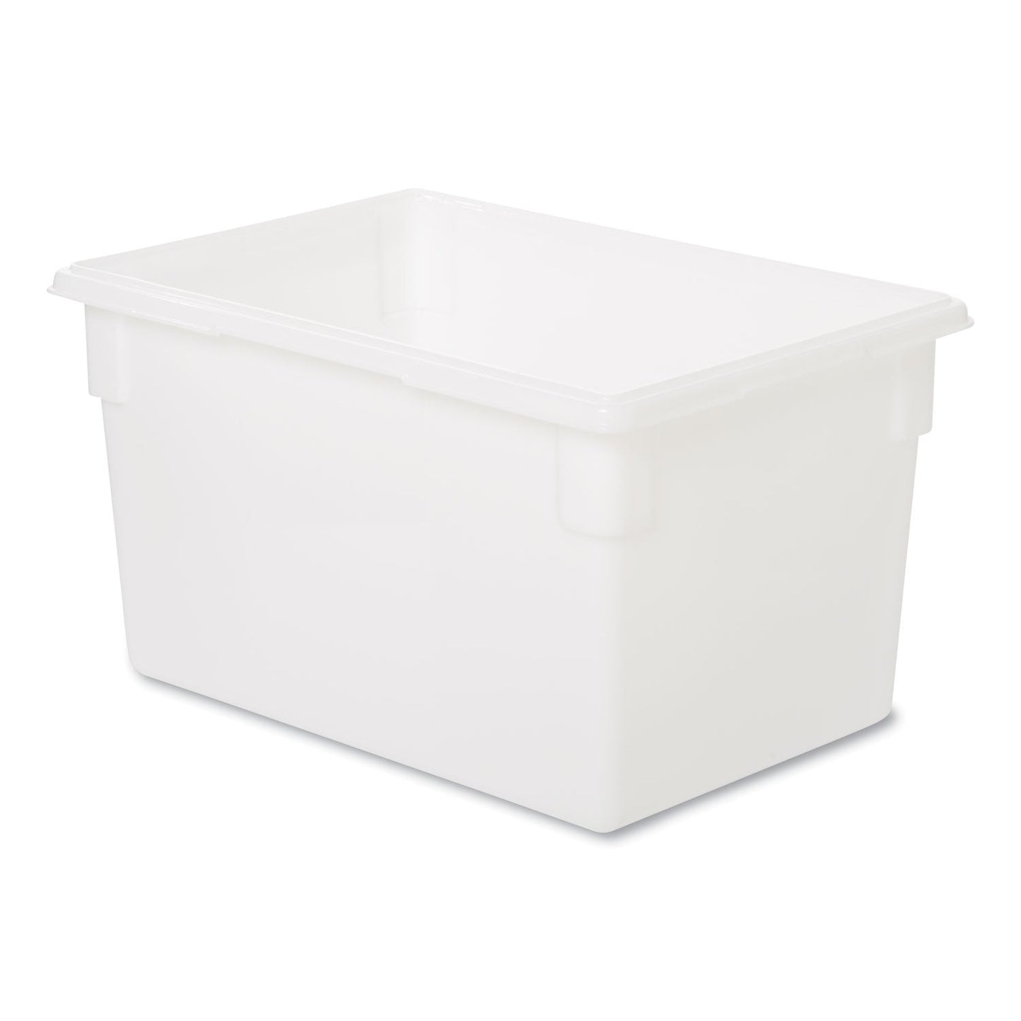 Rubbermaid® Commercial Food/Tote Boxes, 21.5 gal, 26 x 18 x 15, White, Plastic